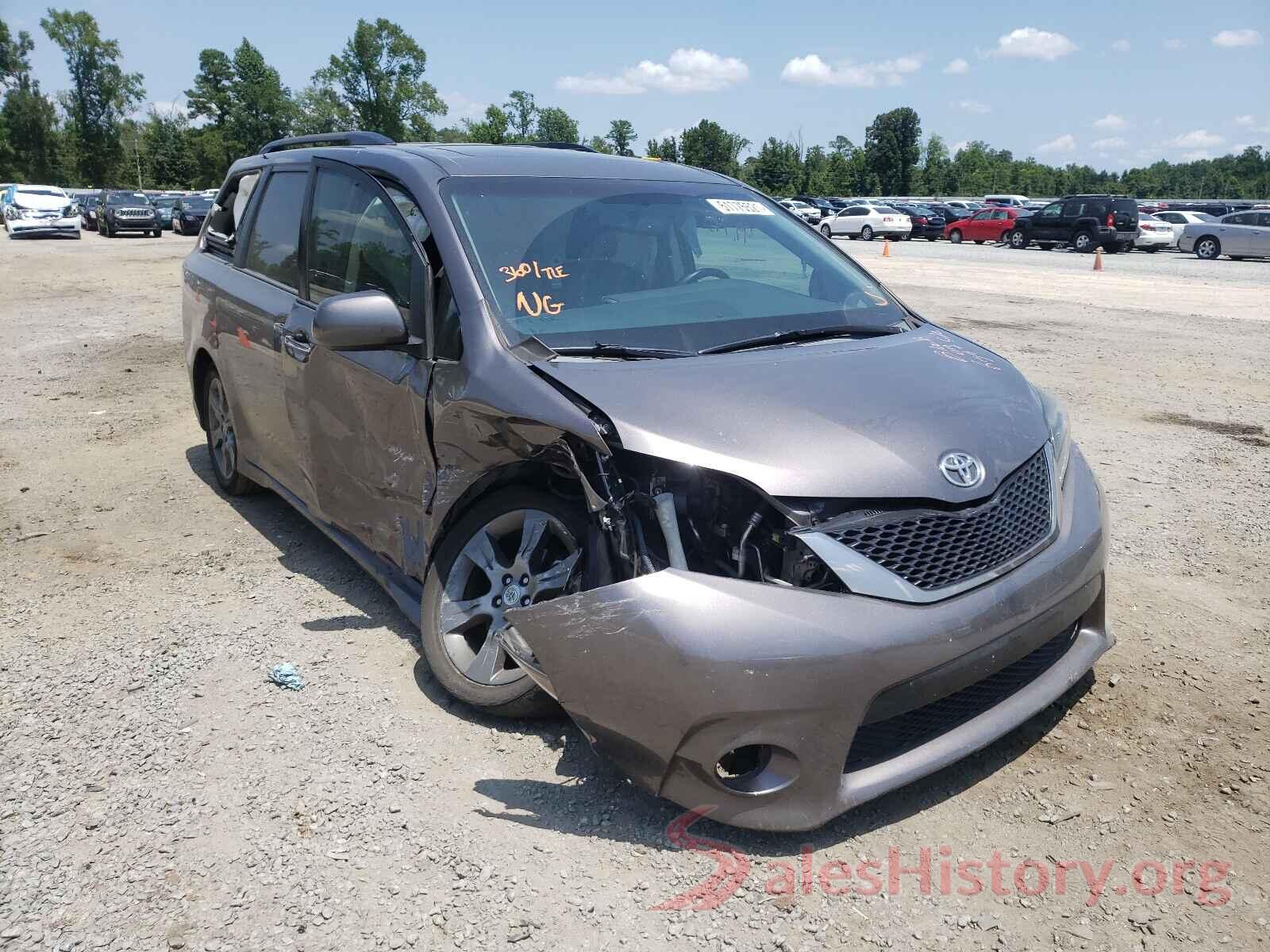 5TDXK3DC6FS682144 2015 TOYOTA SIENNA