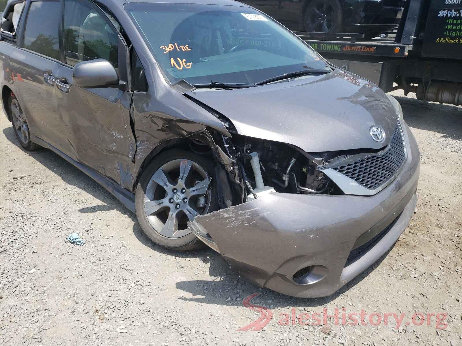 5TDXK3DC6FS682144 2015 TOYOTA SIENNA