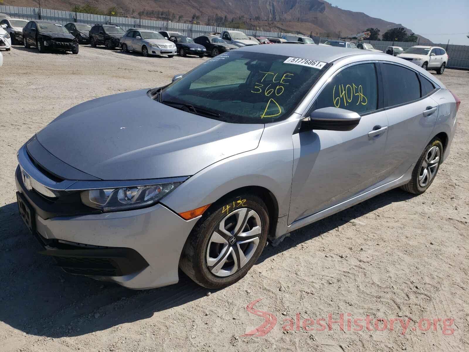 2HGFC2F55HH511437 2017 HONDA CIVIC