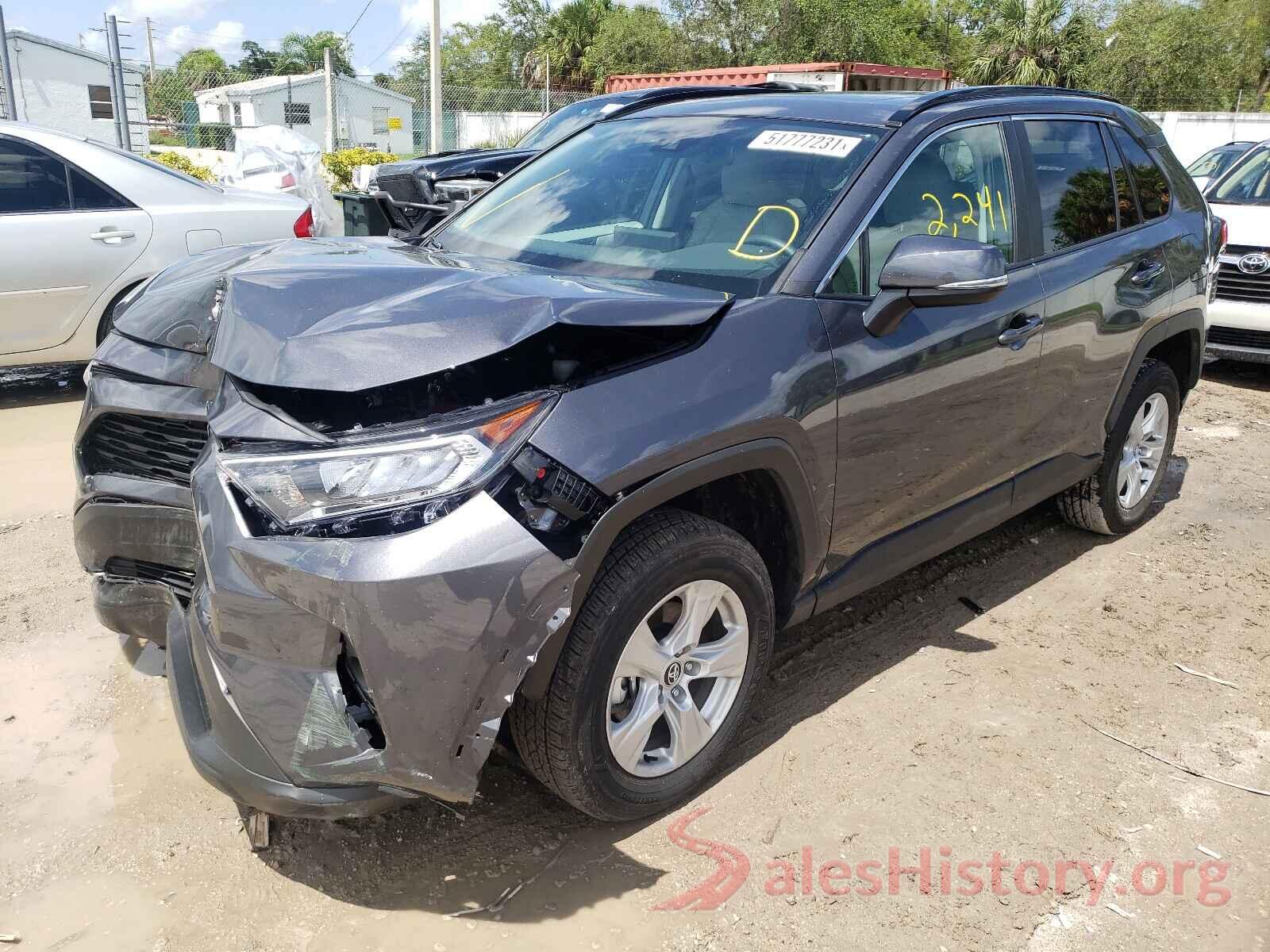 2T3W1RFVXLW095777 2020 TOYOTA RAV4