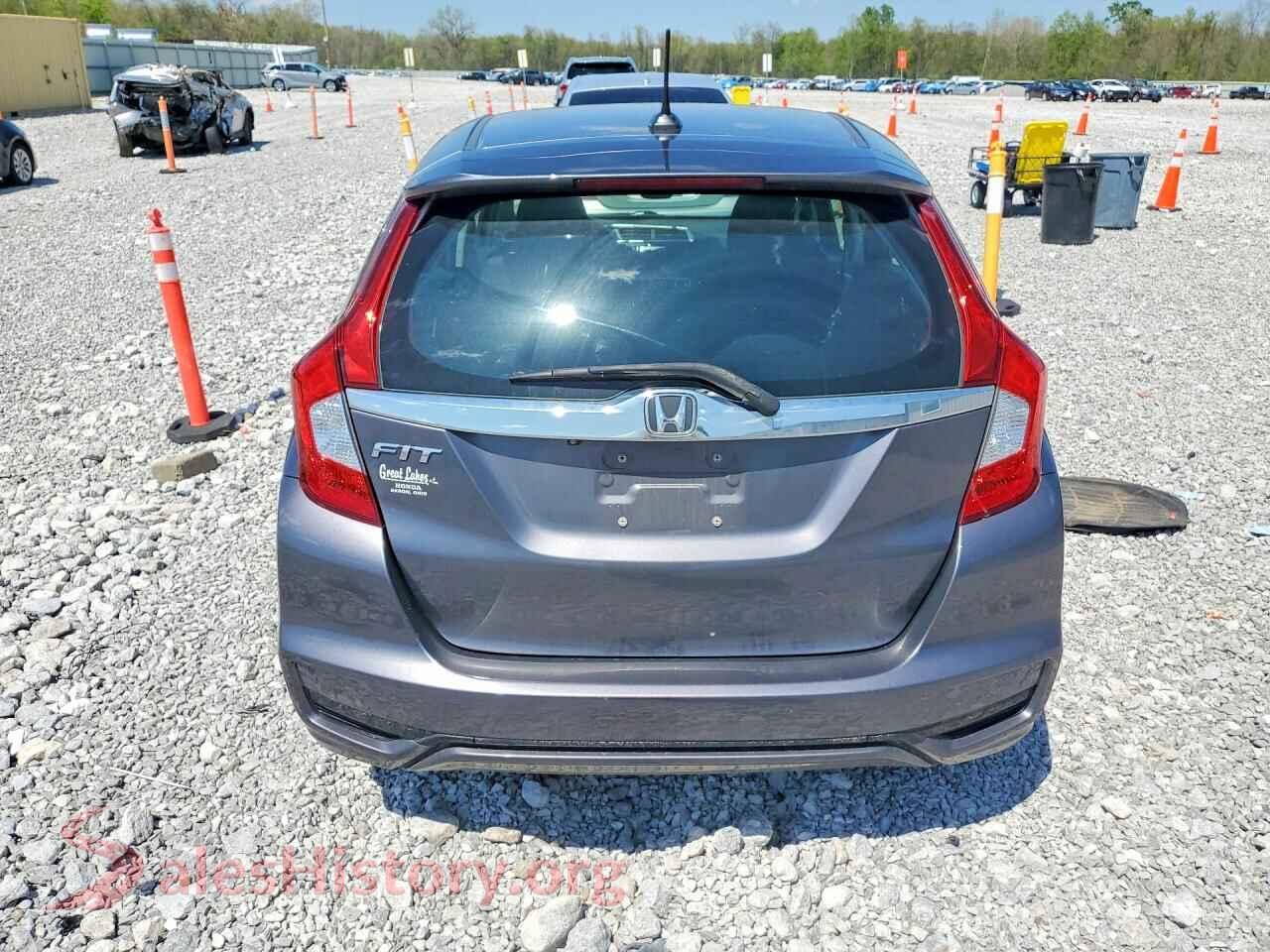 2020 HONDA FIT VIN 3HGGK5H89LM708122, left side view
