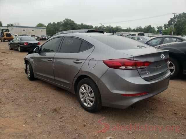 KMHD74LF1JU599307 2018 HYUNDAI ELANTRA