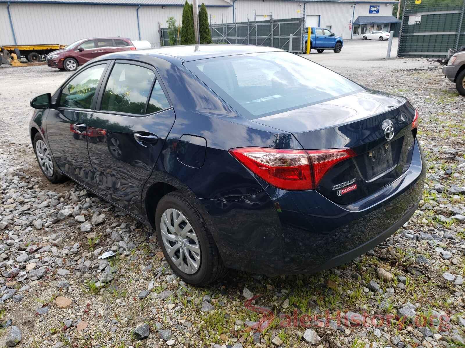 2T1BURHE5KC199590 2019 TOYOTA COROLLA