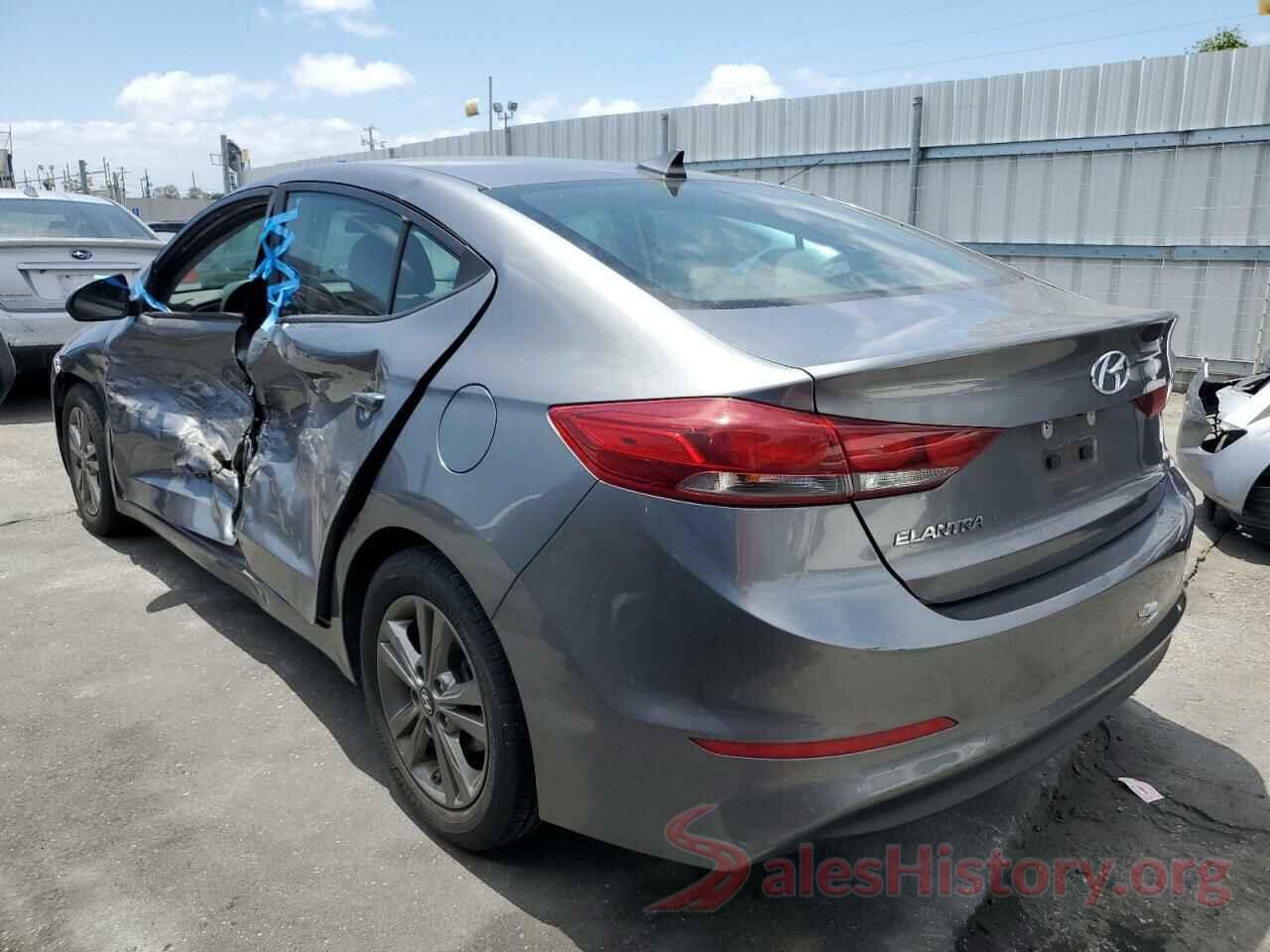 5NPD84LF3JH252041 2018 HYUNDAI ELANTRA