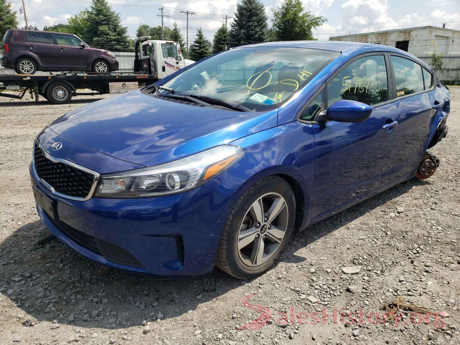 3KPFL4A77JE172958 2018 KIA FORTE