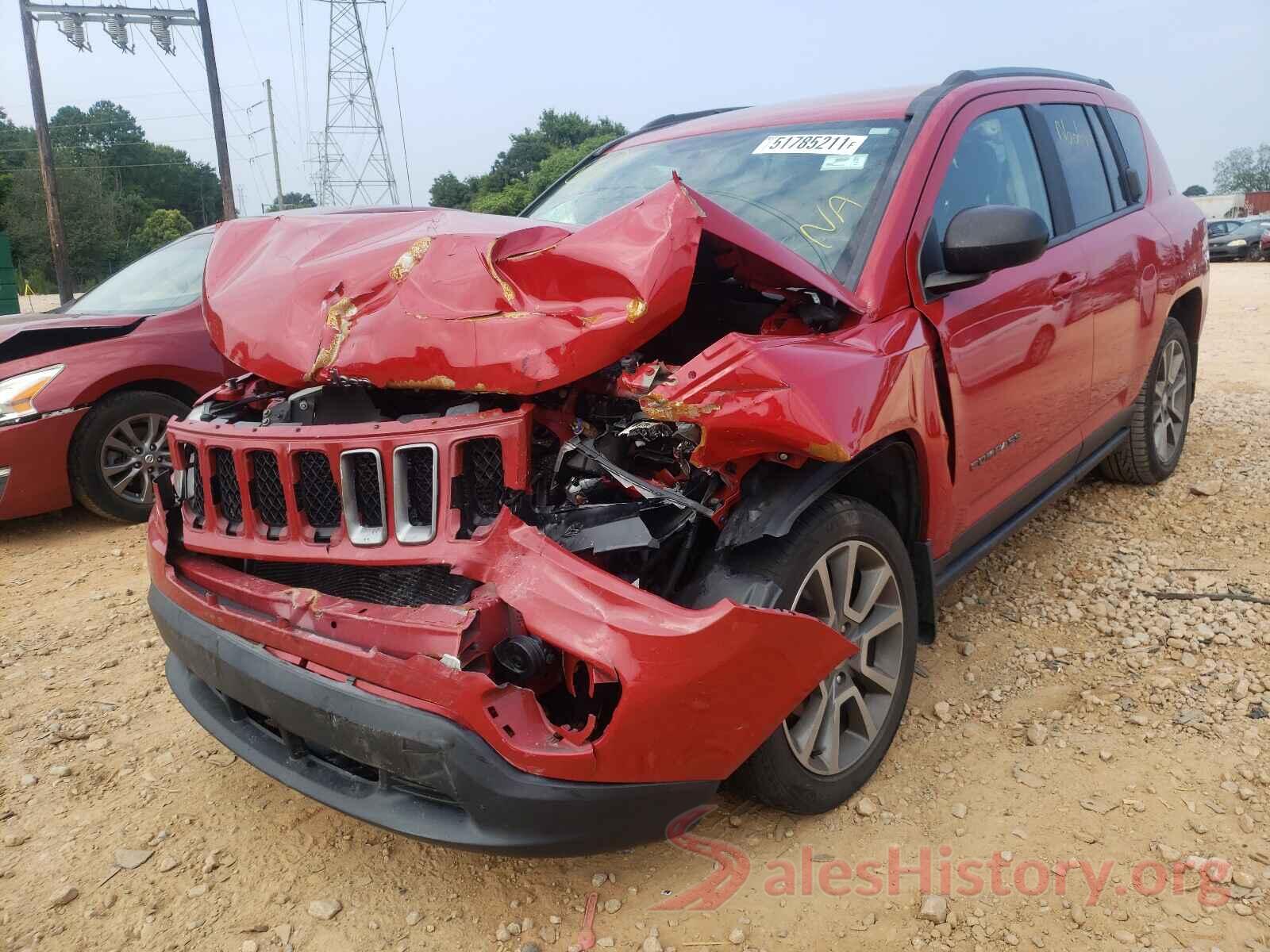 1C4NJCBAXHD187102 2017 JEEP COMPASS