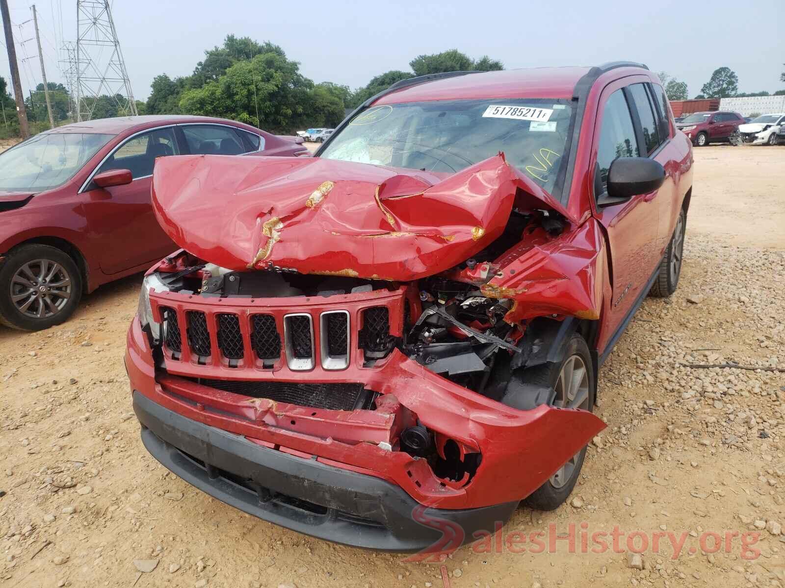 1C4NJCBAXHD187102 2017 JEEP COMPASS