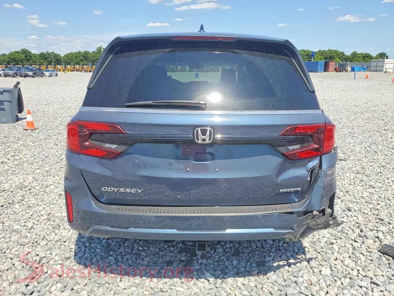 2025 HONDA ODYSSEY VIN 5FNRL6H81SB072289, left side view