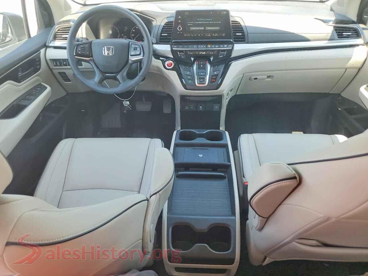 2025 HONDA ODYSSEY VIN 5FNRL6H81SB072289, interior dashboard