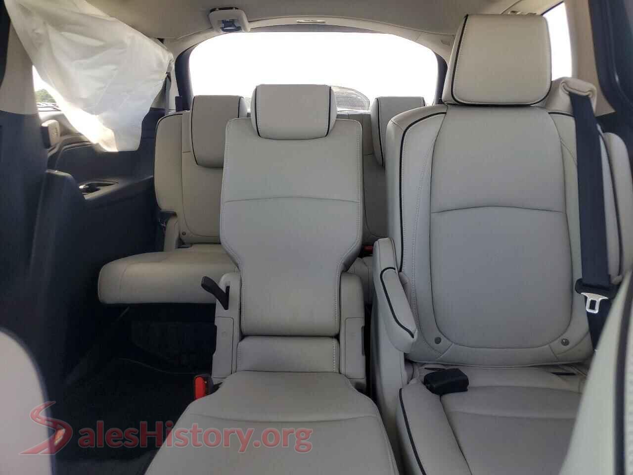 2025 HONDA ODYSSEY VIN 5FNRL6H81SB072289, odometer mileage