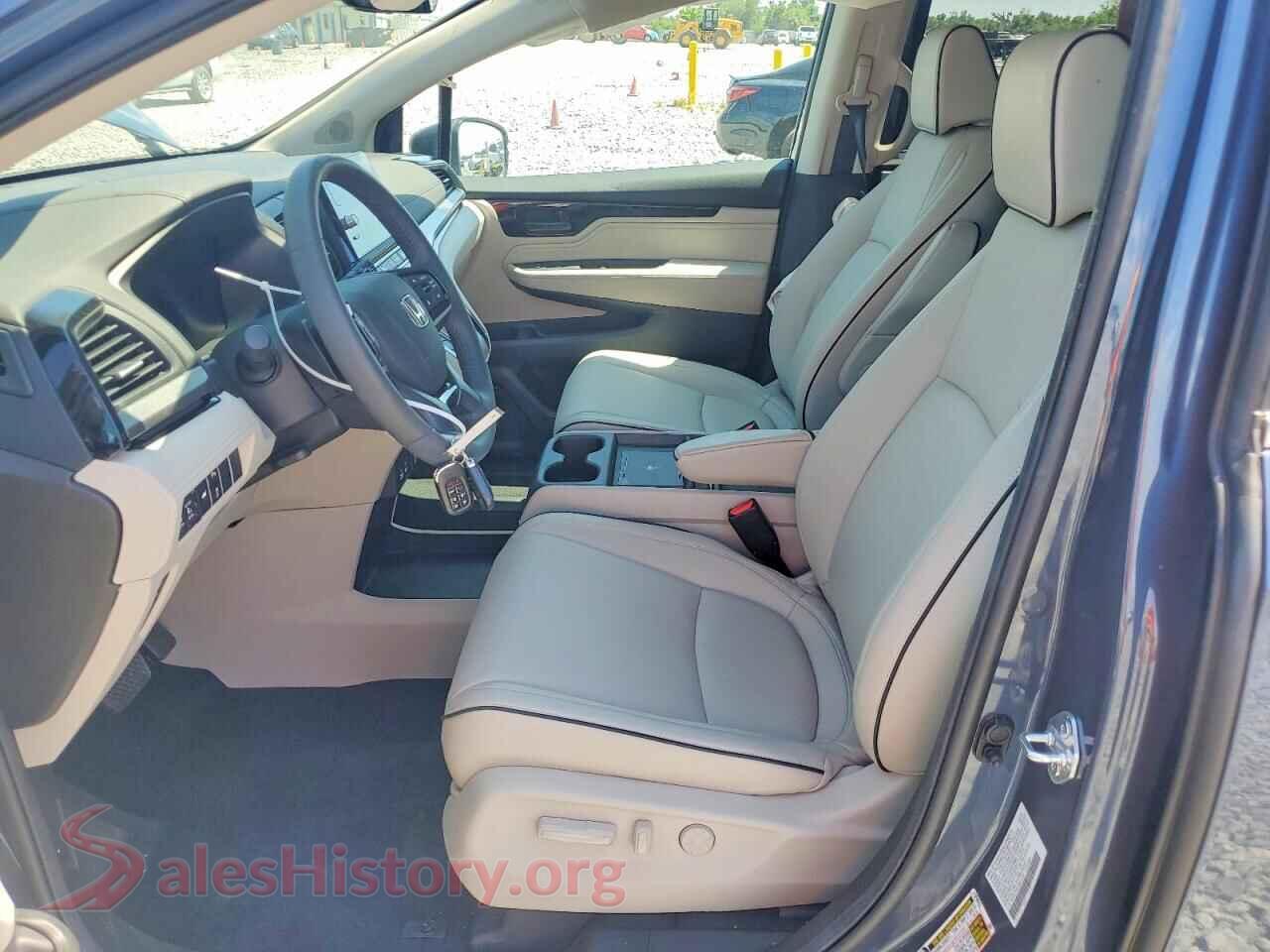 2025 HONDA ODYSSEY VIN 5FNRL6H81SB072289, engine bay