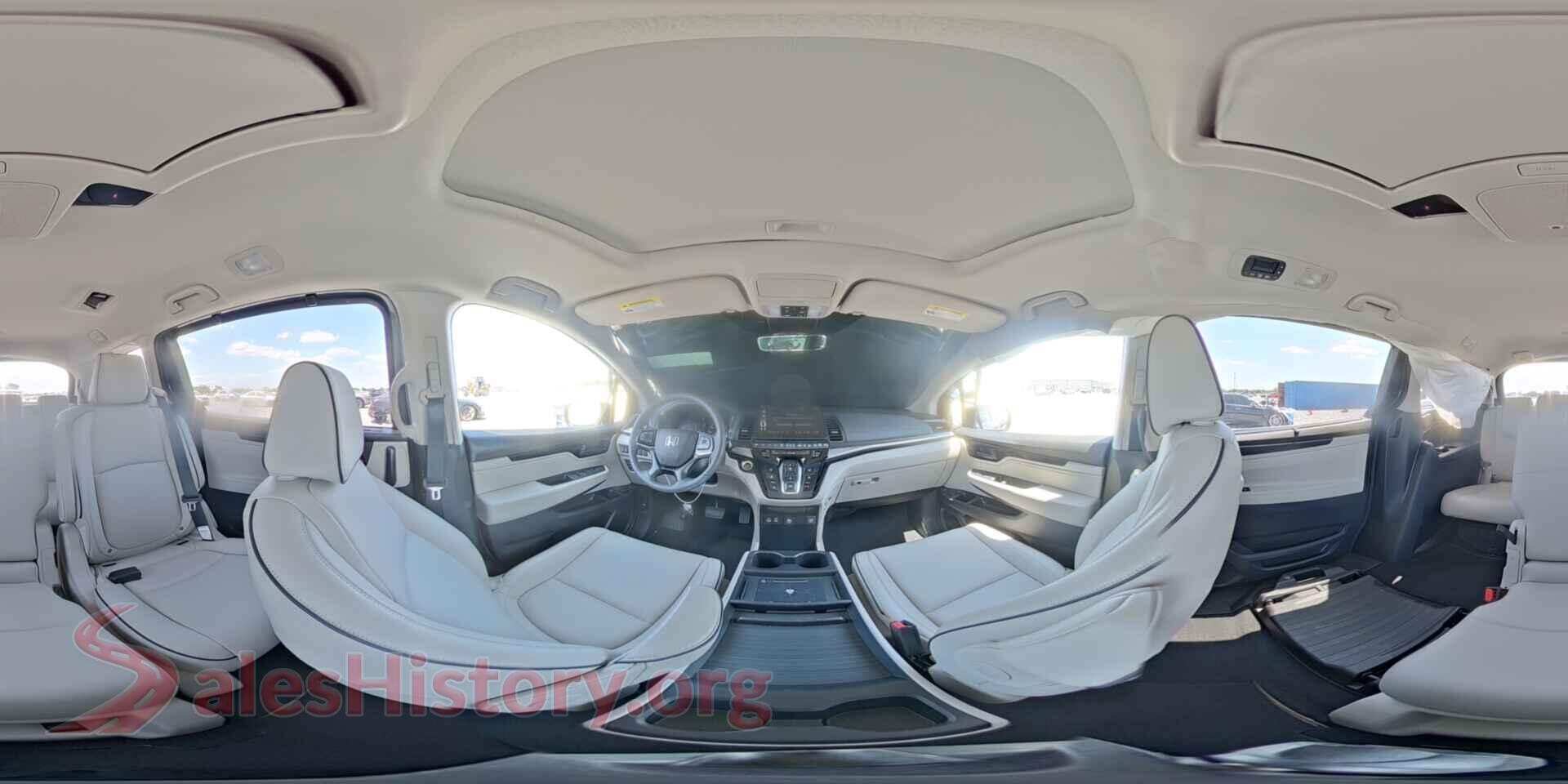 2025 HONDA ODYSSEY VIN 5FNRL6H81SB072289, auction photo 15