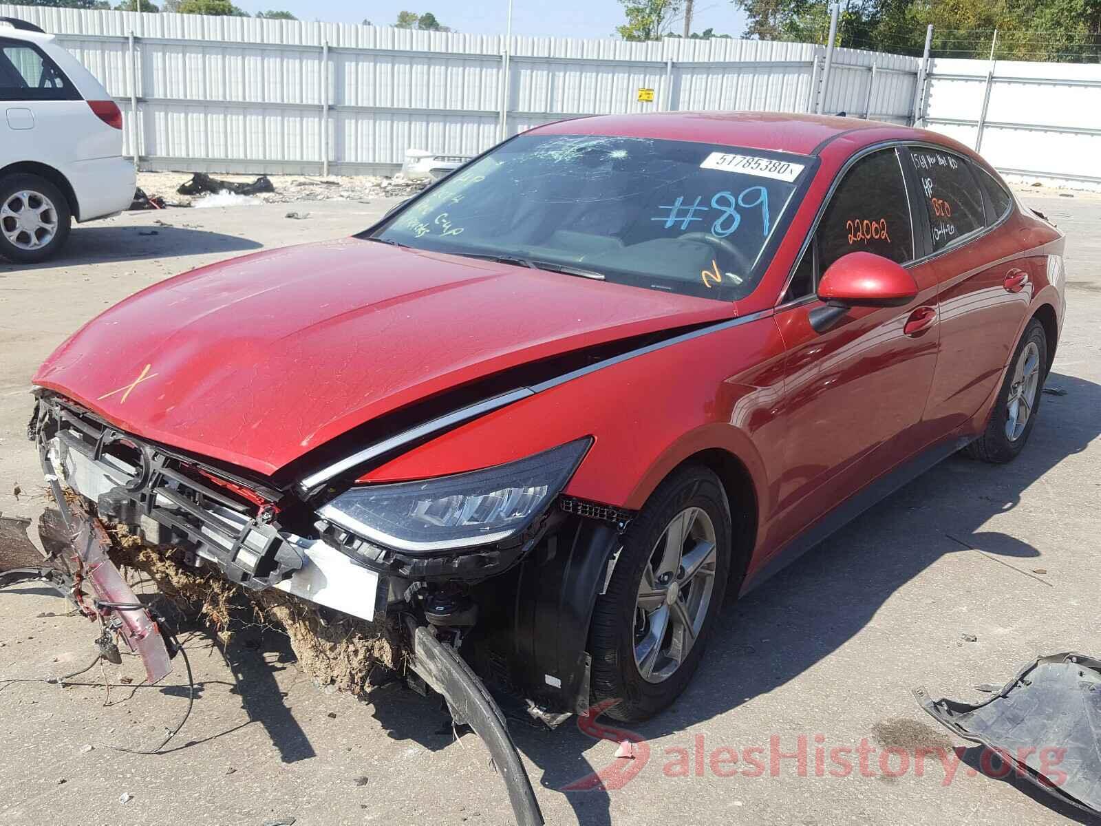 5NPEG4JA3LH010206 2020 HYUNDAI SONATA