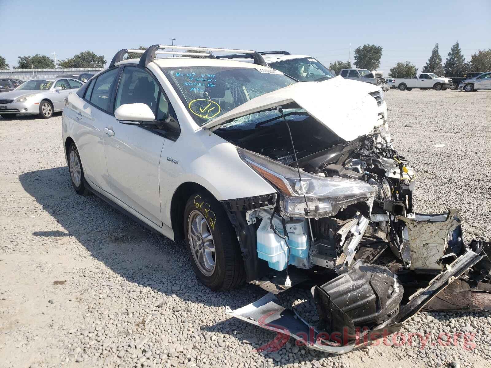 JTDKARFU9K3085541 2019 TOYOTA PRIUS