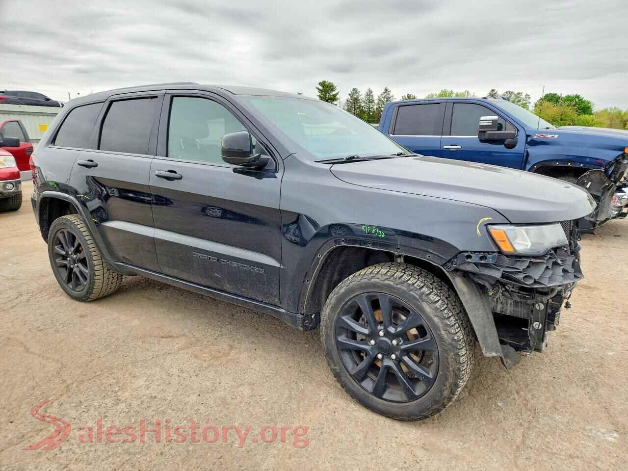 2017 JEEP CHEROKEE VIN 1C4RJFAG1HC905960, rear 3/4 view