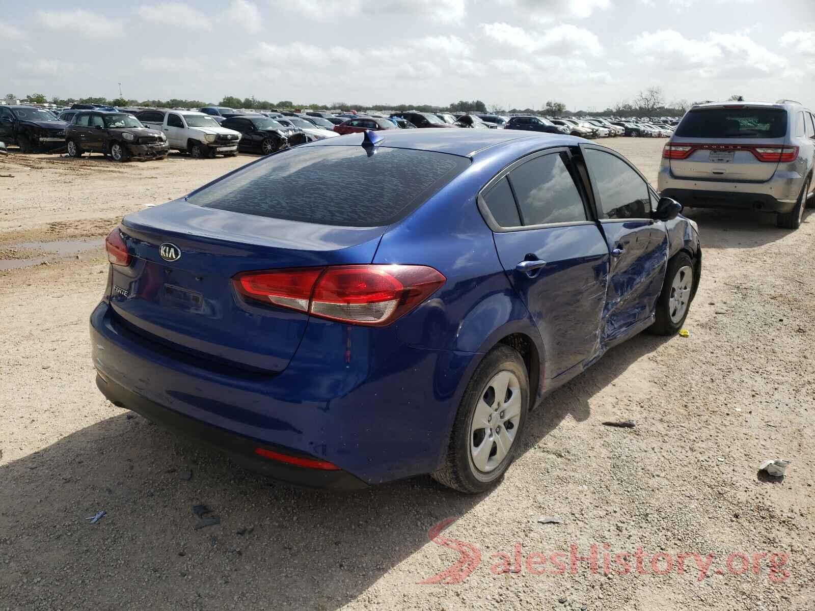 3KPFK4A76JE164689 2018 KIA FORTE