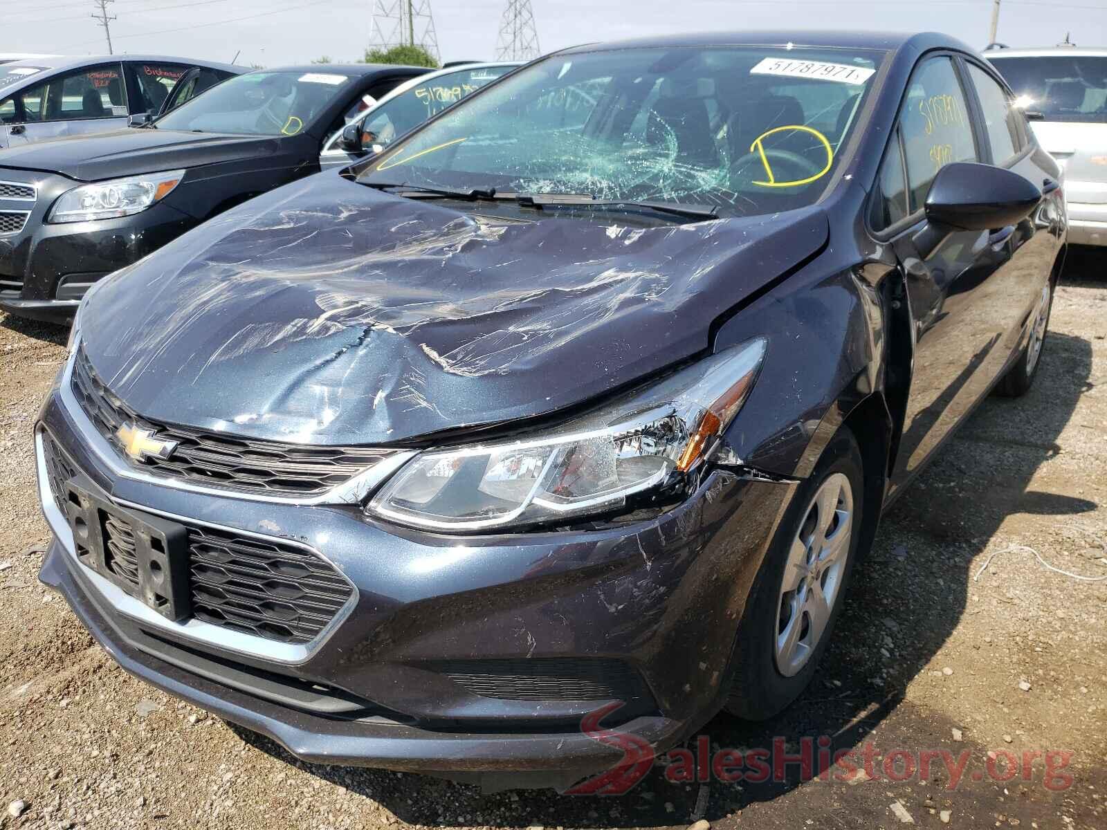 1G1BC5SM3G7277622 2016 CHEVROLET CRUZE