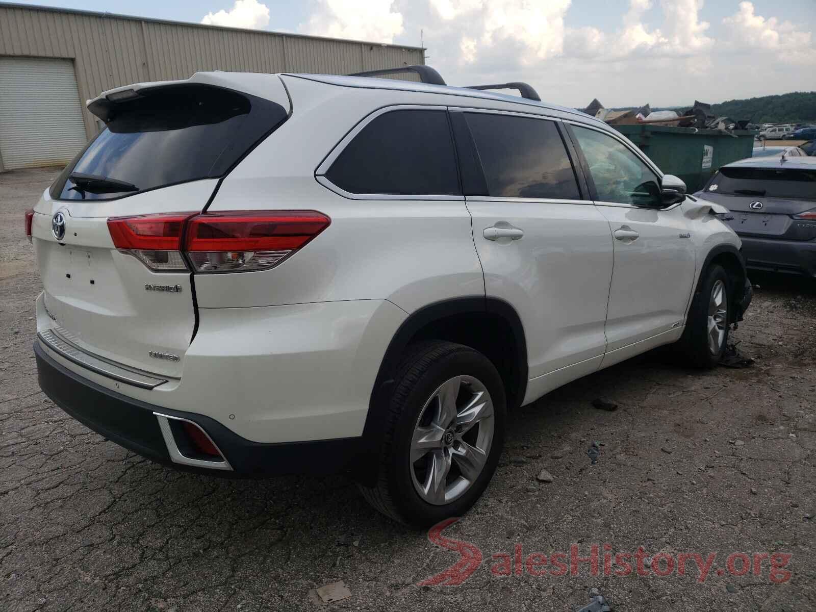 5TDDGRFH9KS069543 2019 TOYOTA HIGHLANDER