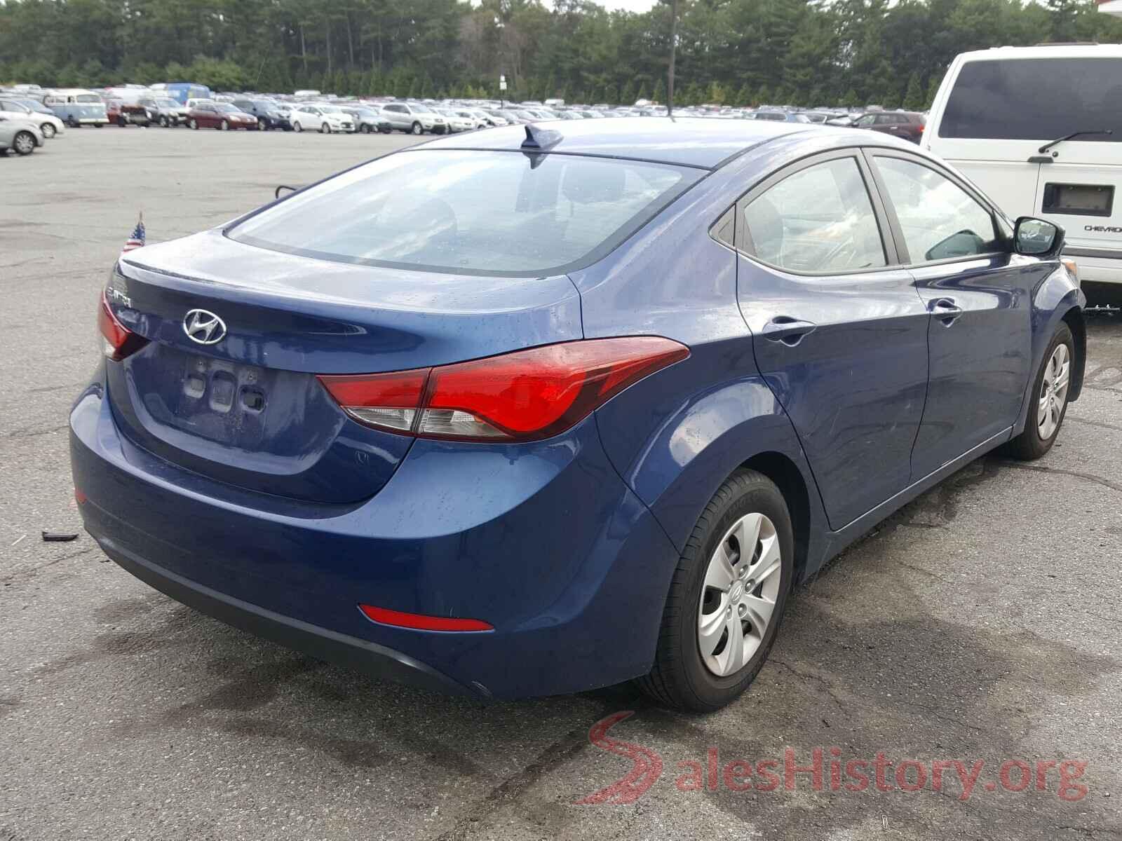 5NPDH4AEXGH765631 2016 HYUNDAI ELANTRA