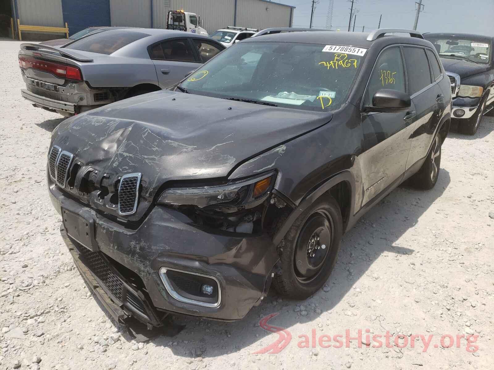 1C4PJLDB8KD347967 2019 JEEP CHEROKEE