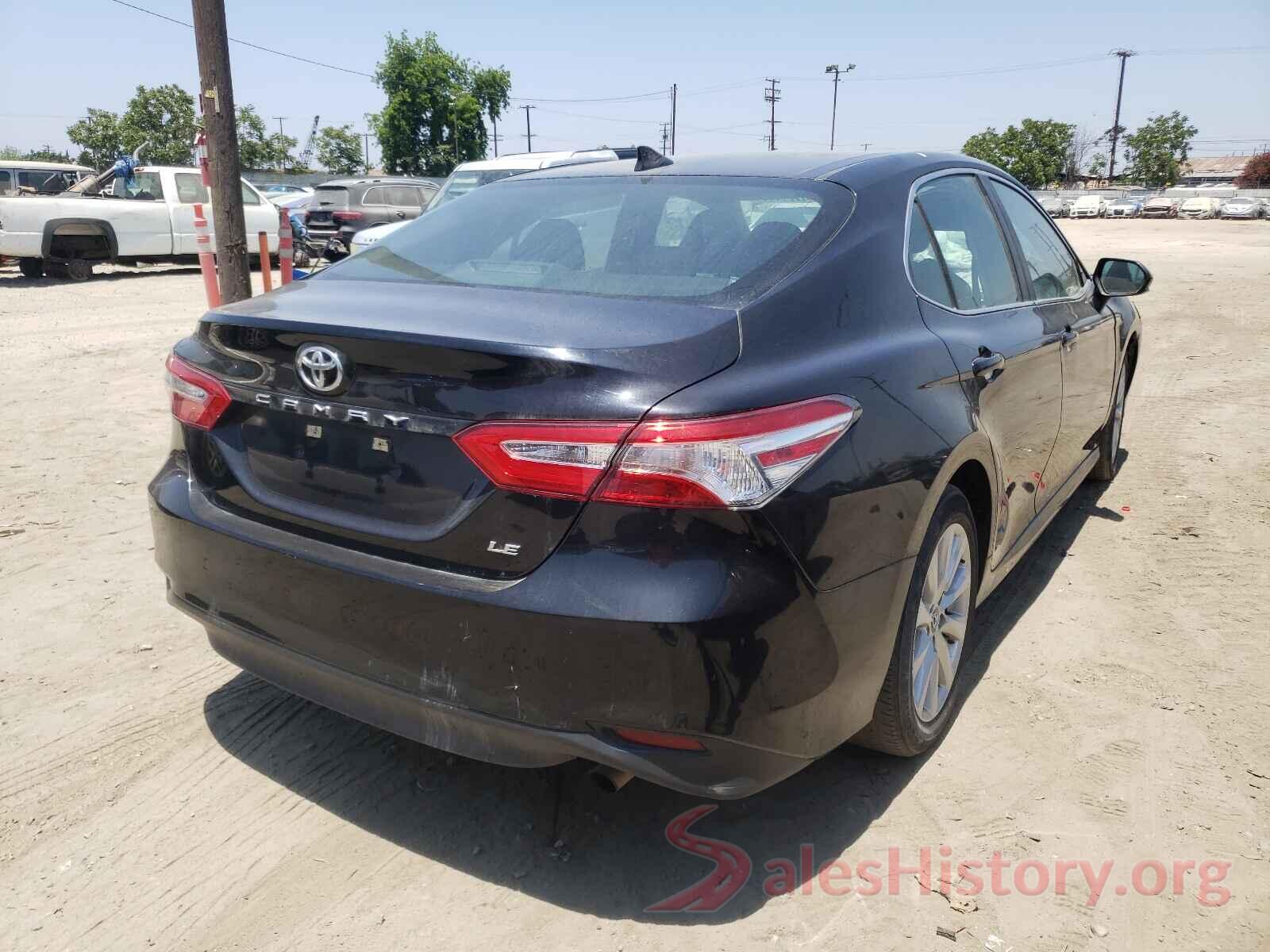 4T1B11HK8KU768611 2019 TOYOTA CAMRY