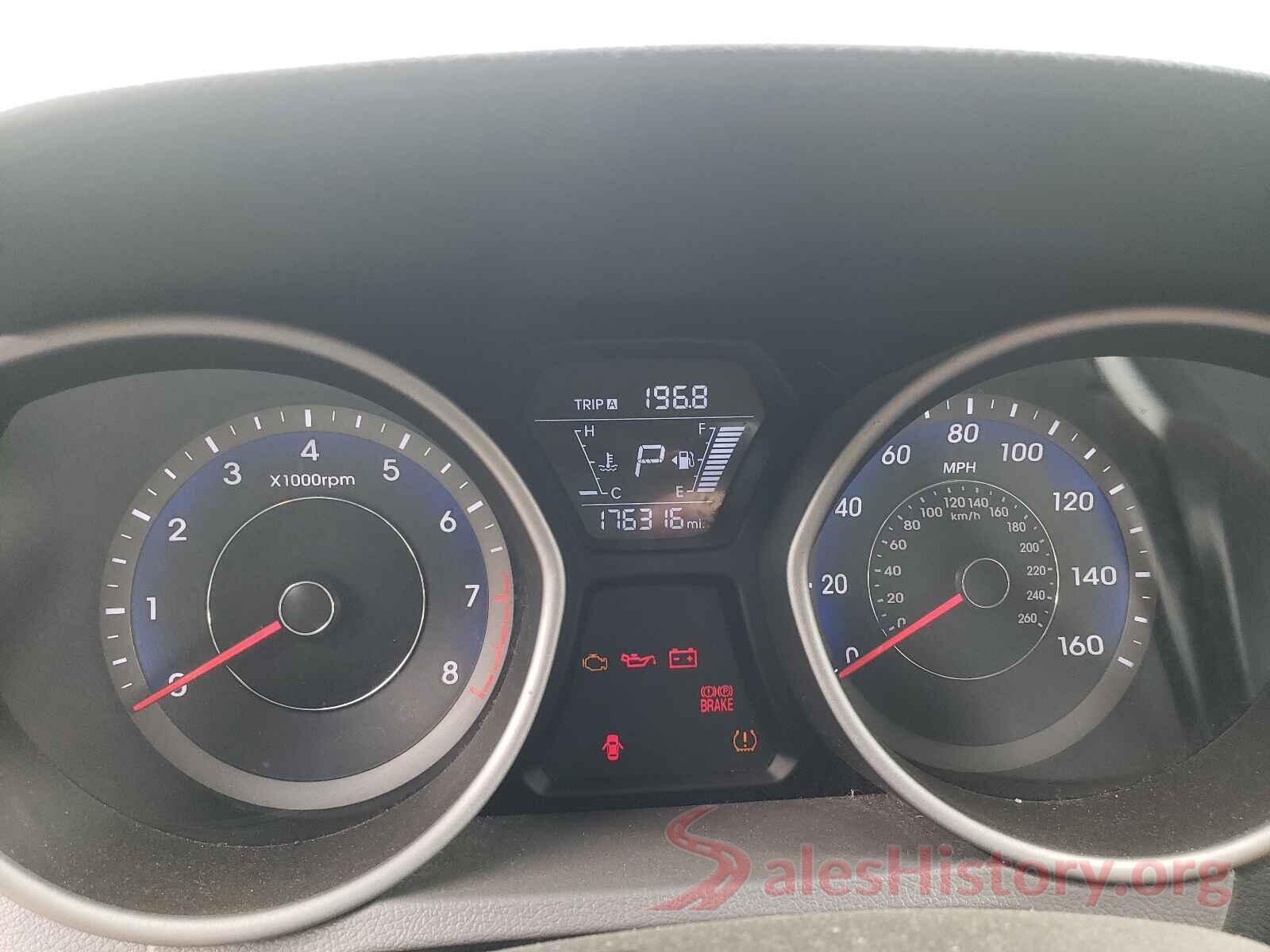 KMHDH4AE0GU546307 2016 HYUNDAI ELANTRA