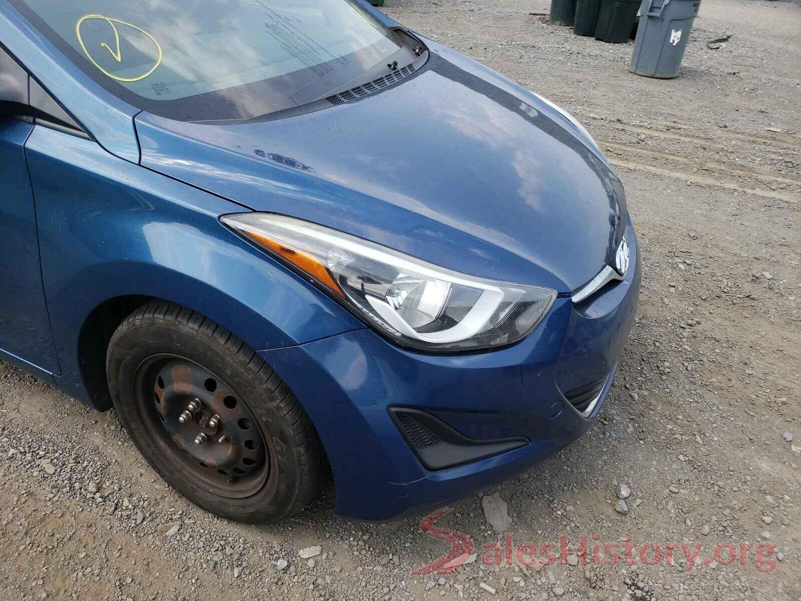 KMHDH4AE0GU546307 2016 HYUNDAI ELANTRA