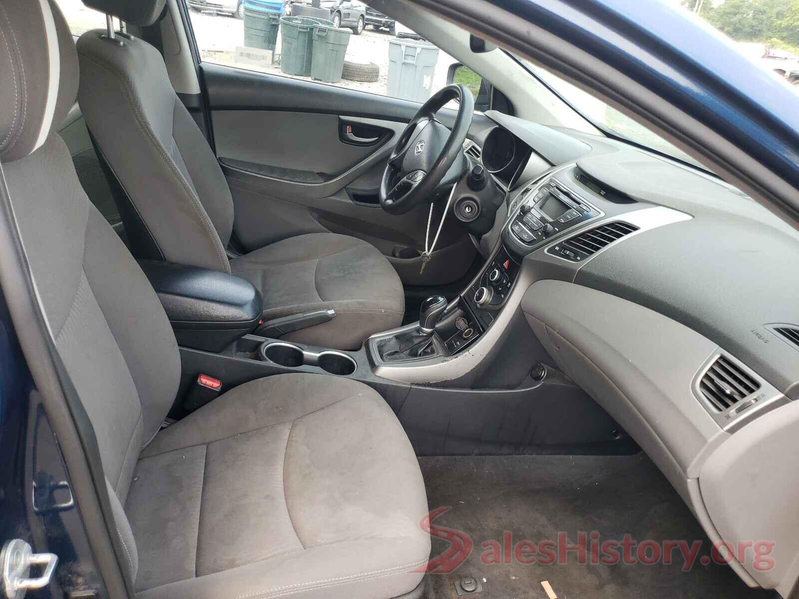 KMHDH4AE0GU546307 2016 HYUNDAI ELANTRA