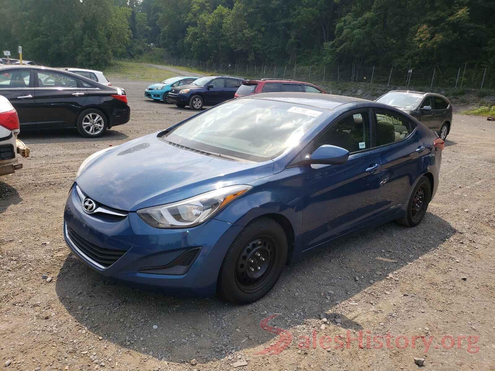 KMHDH4AE0GU546307 2016 HYUNDAI ELANTRA