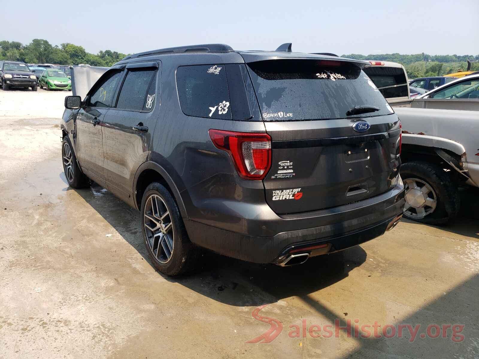 1FM5K8GT1GGA42348 2016 FORD EXPLORER