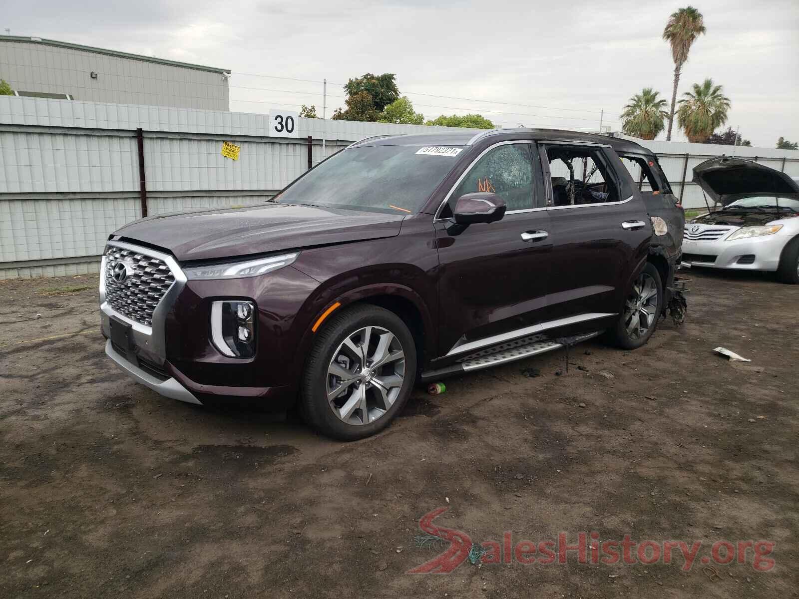 KM8R54HE7MU232329 2021 HYUNDAI PALISADE