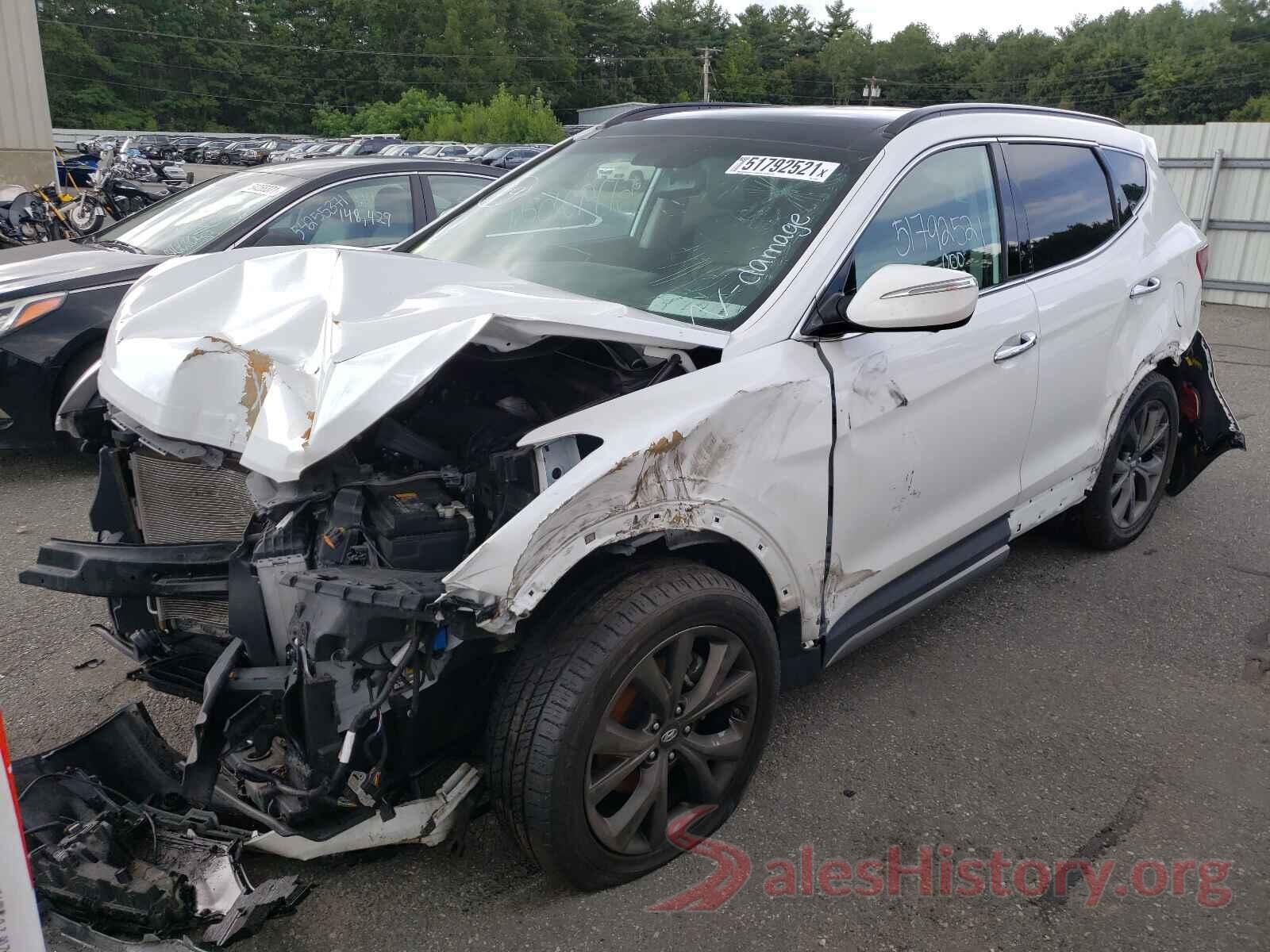 5XYZWDLA7JG523643 2018 HYUNDAI SANTA FE