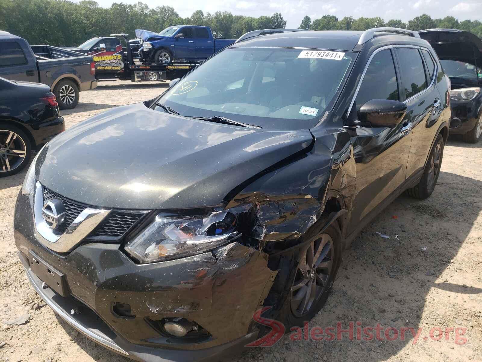 5N1AT2MT6GC800088 2016 NISSAN ROGUE