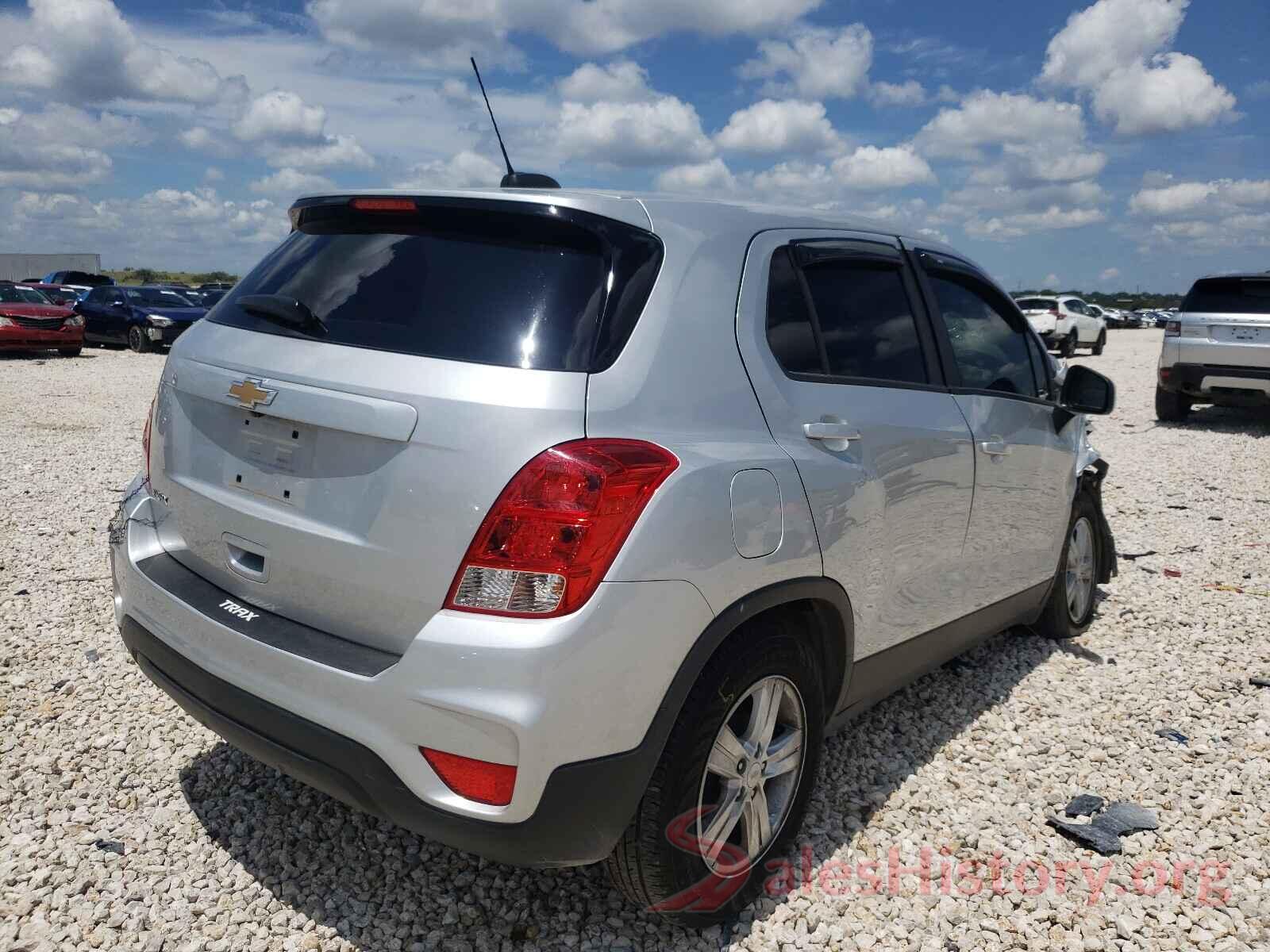 KL7CJKSB8LB312240 2020 CHEVROLET TRAX