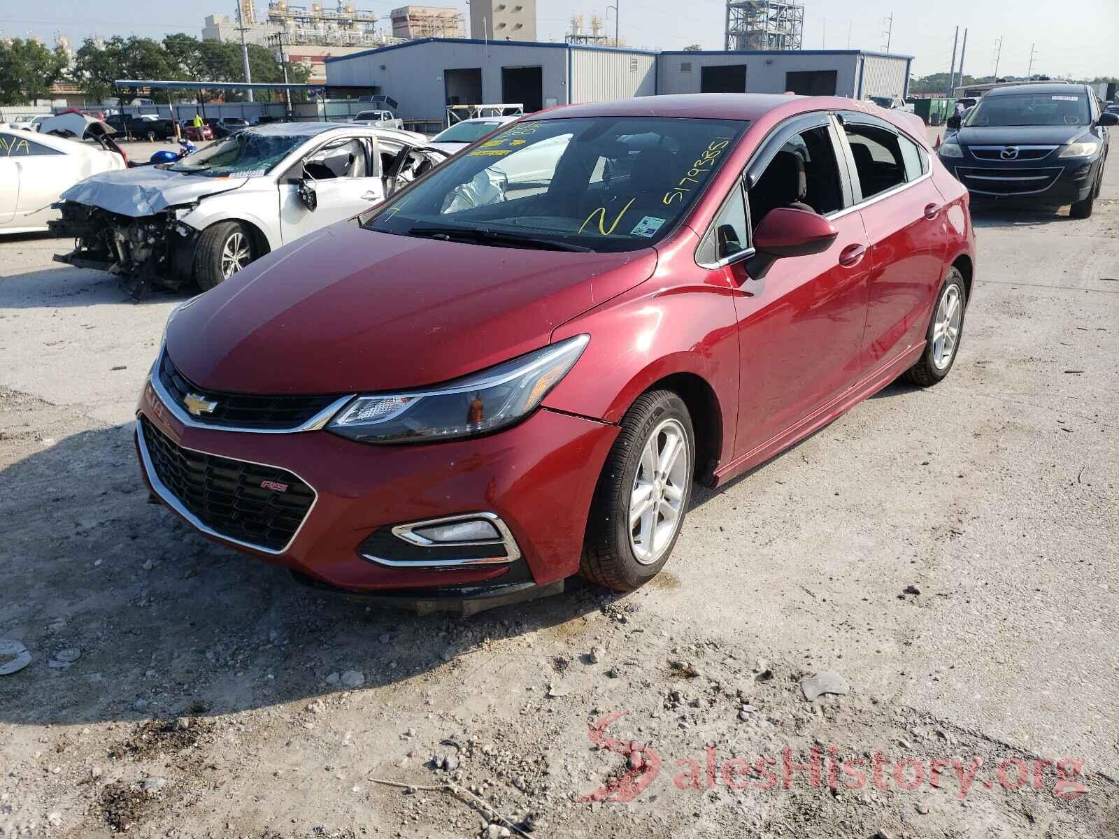 3G1BE6SM0JS647014 2018 CHEVROLET CRUZE