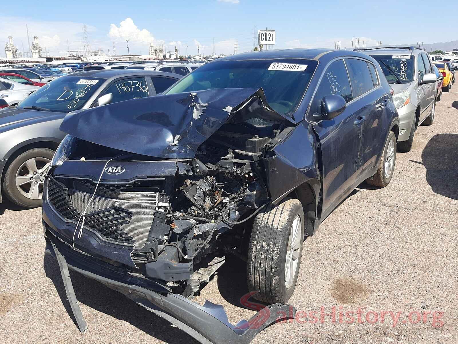 KNDPM3AC0K7612349 2019 KIA SPORTAGE