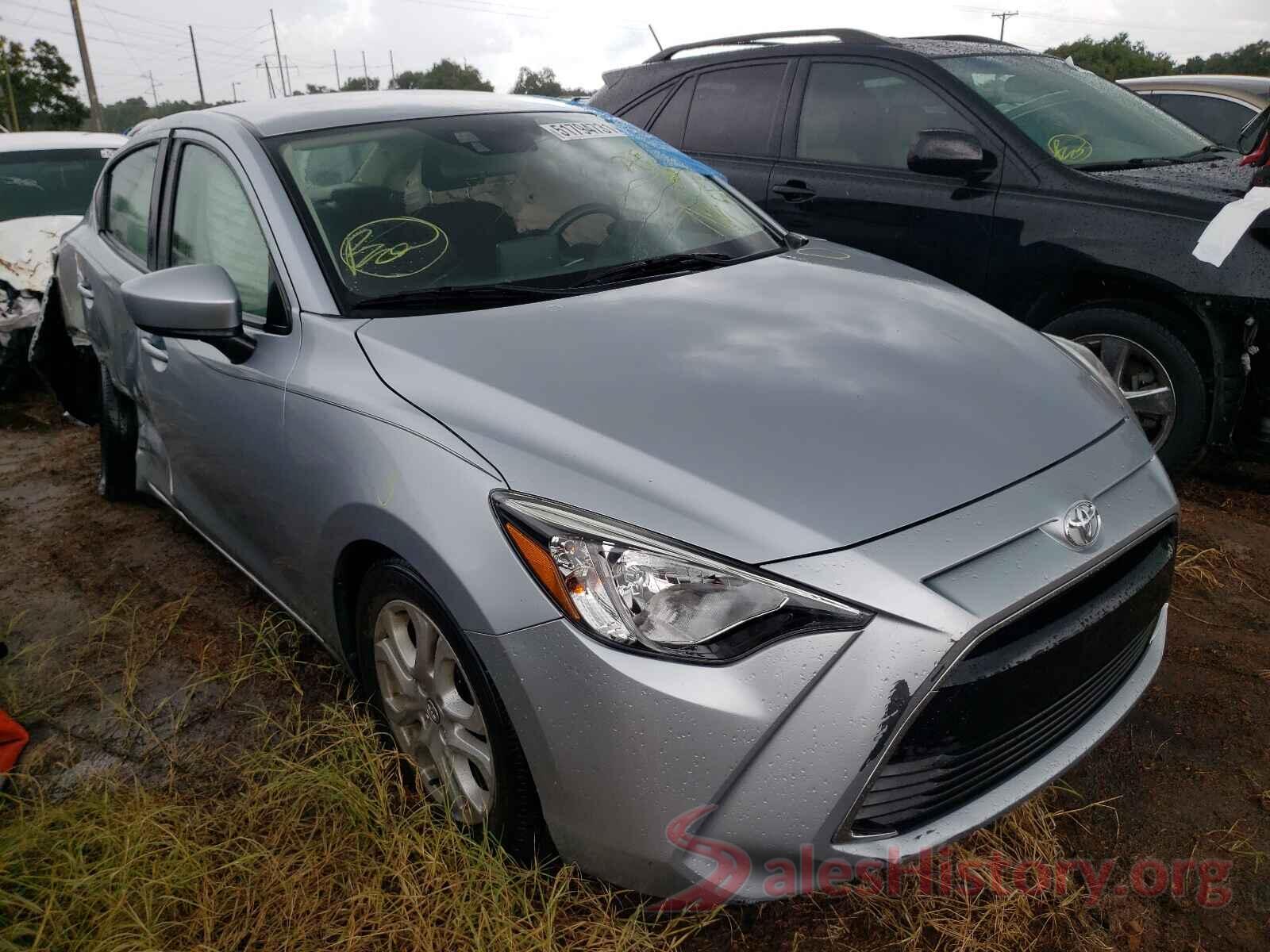 3MYDLBYV3HY174720 2017 TOYOTA YARIS