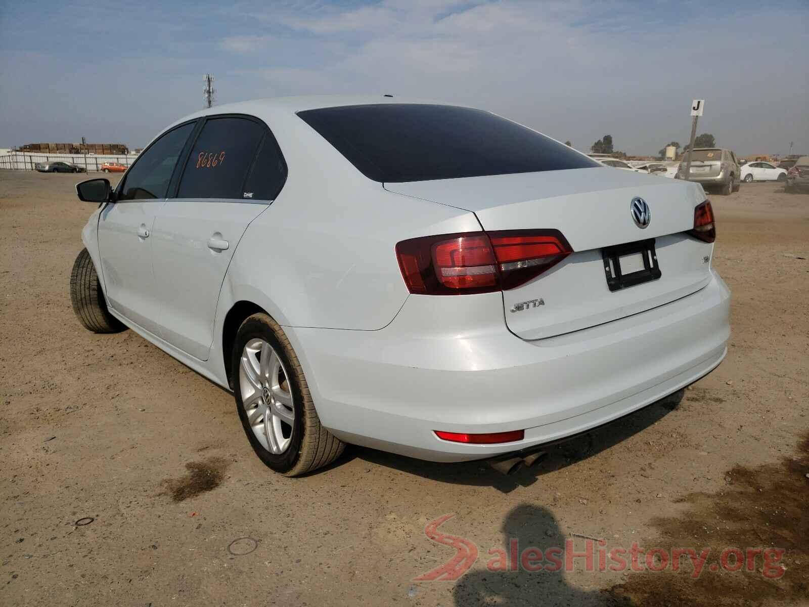 3VW2B7AJ7HM368927 2017 VOLKSWAGEN JETTA