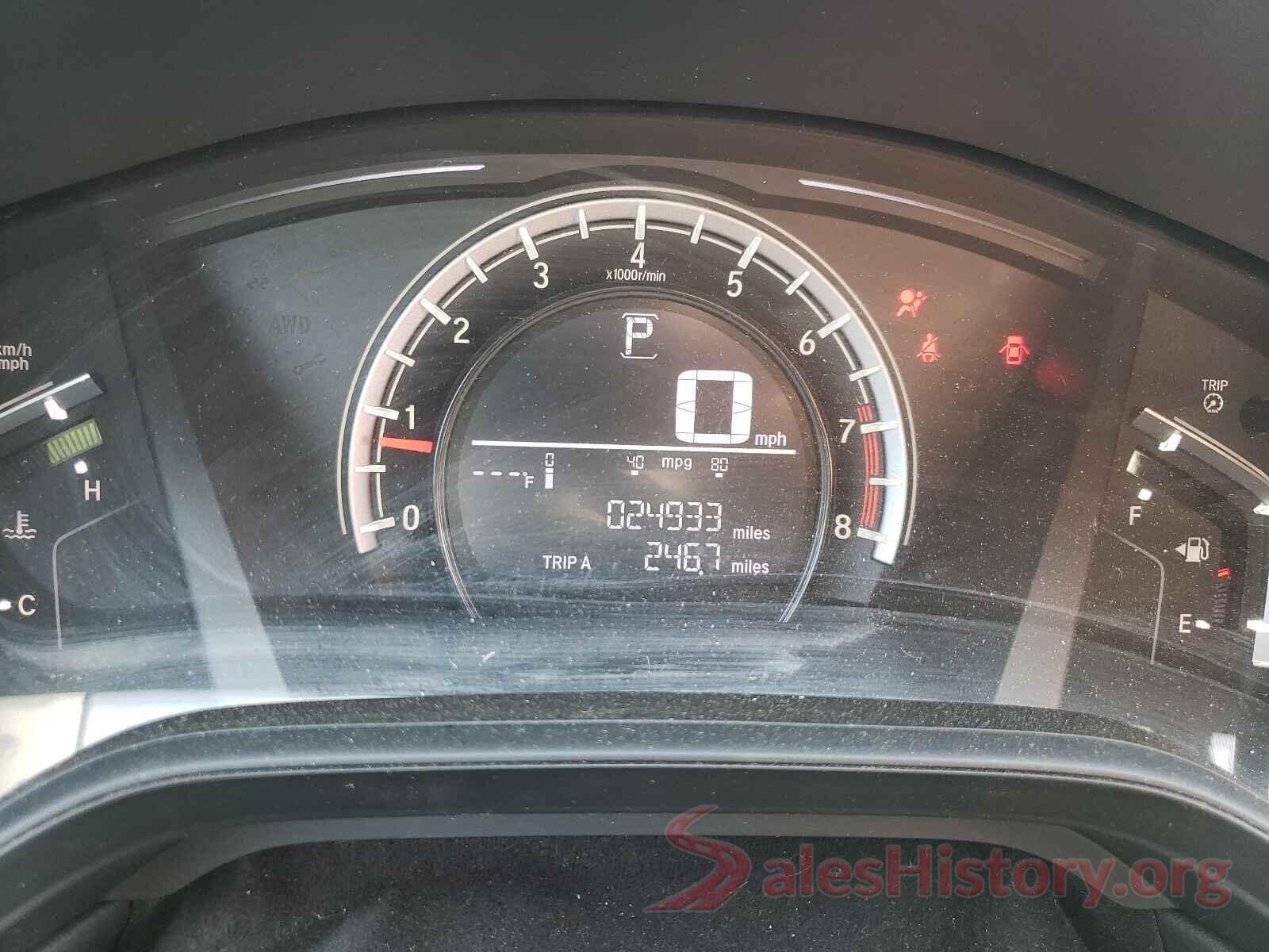 2HKRW6H38KH214568 2019 HONDA CRV