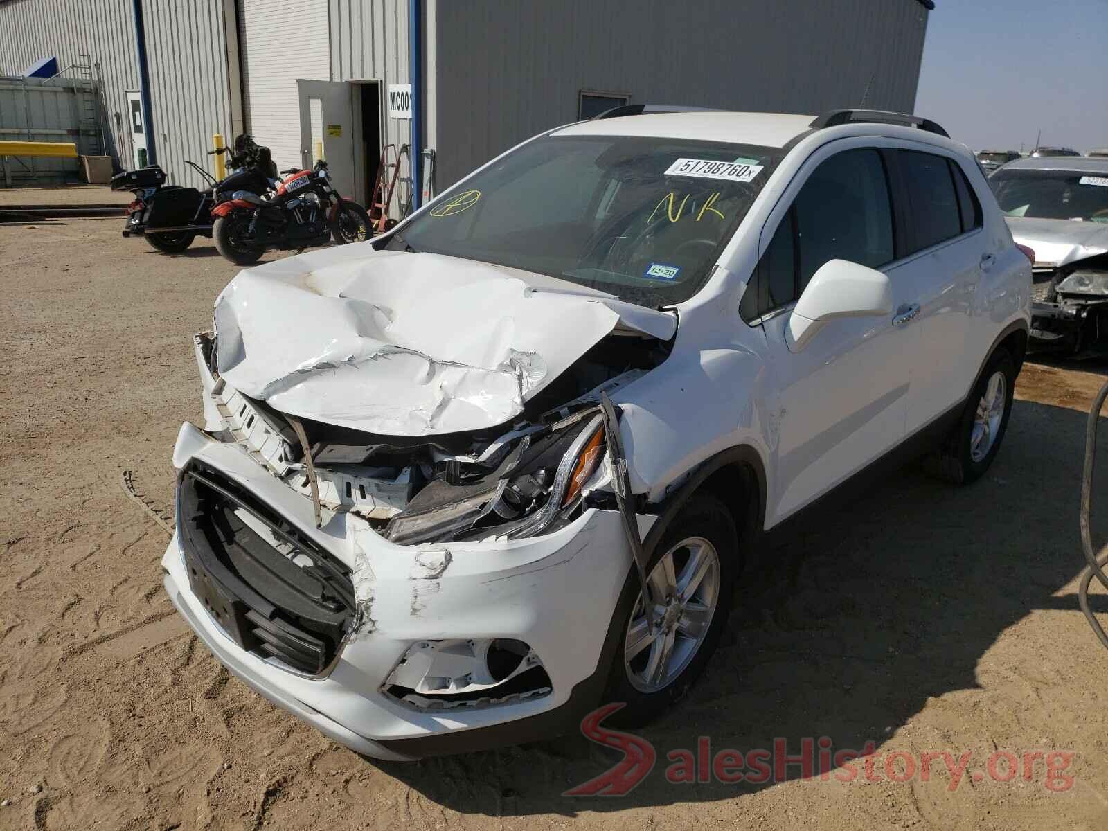 3GNCJLSB8HL194342 2017 CHEVROLET TRAX