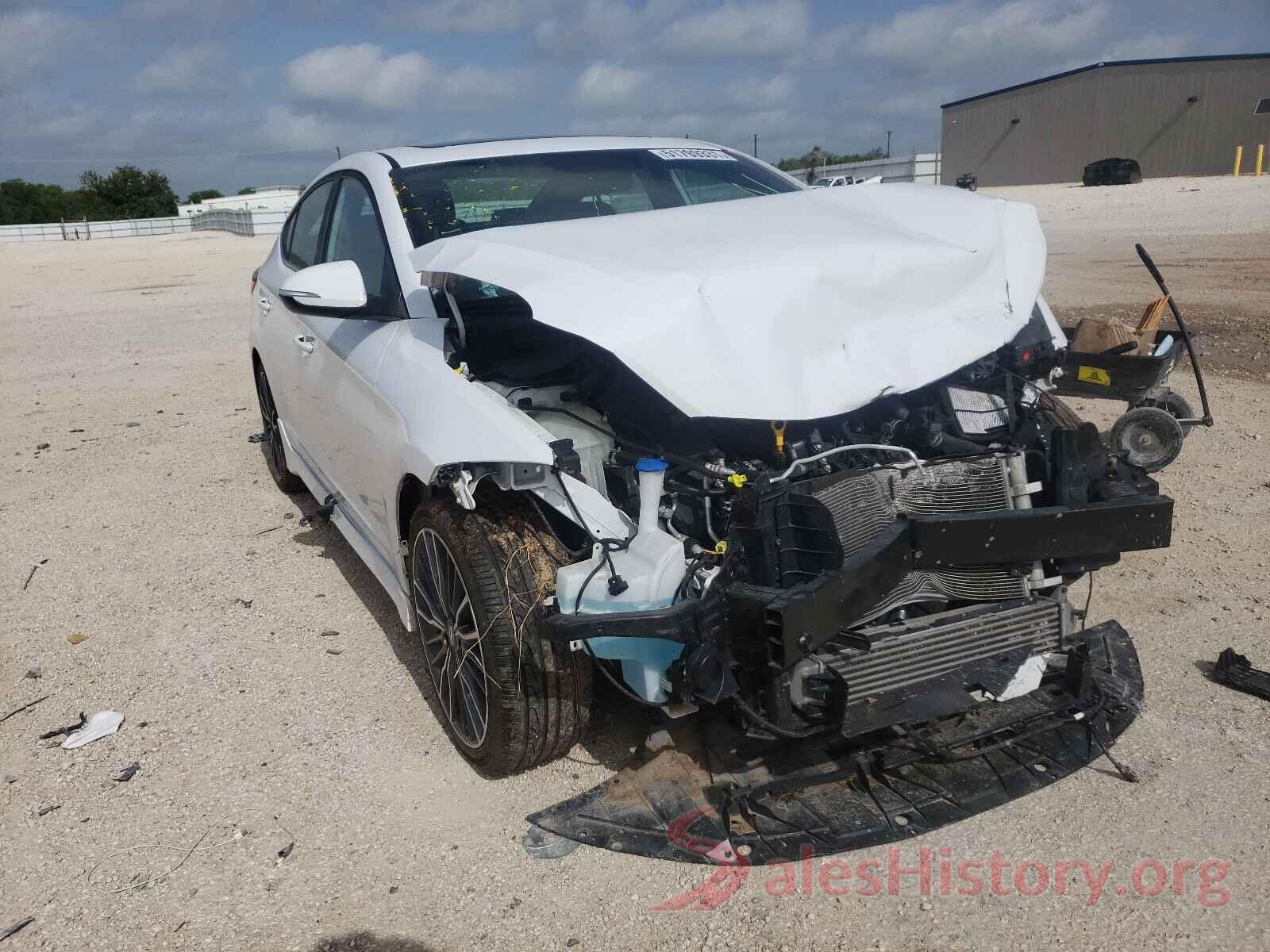 KMHD04LB0JU587490 2018 HYUNDAI ELANTRA