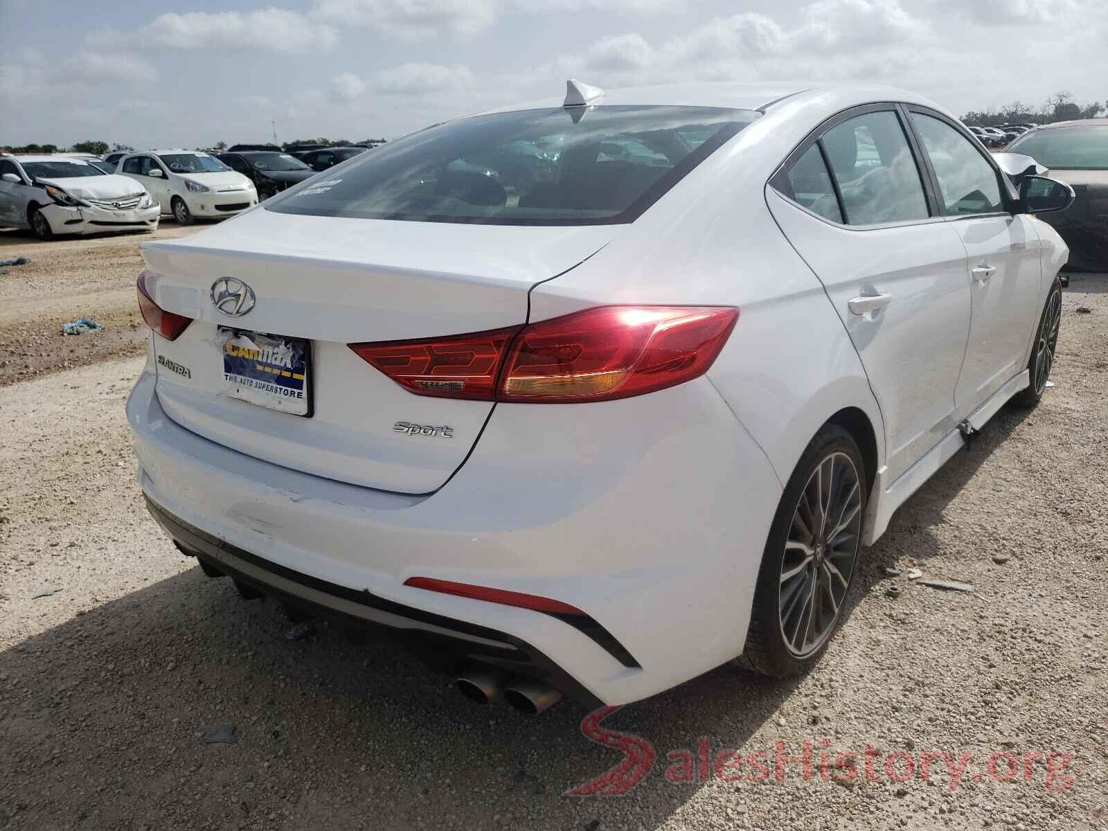 KMHD04LB0JU587490 2018 HYUNDAI ELANTRA