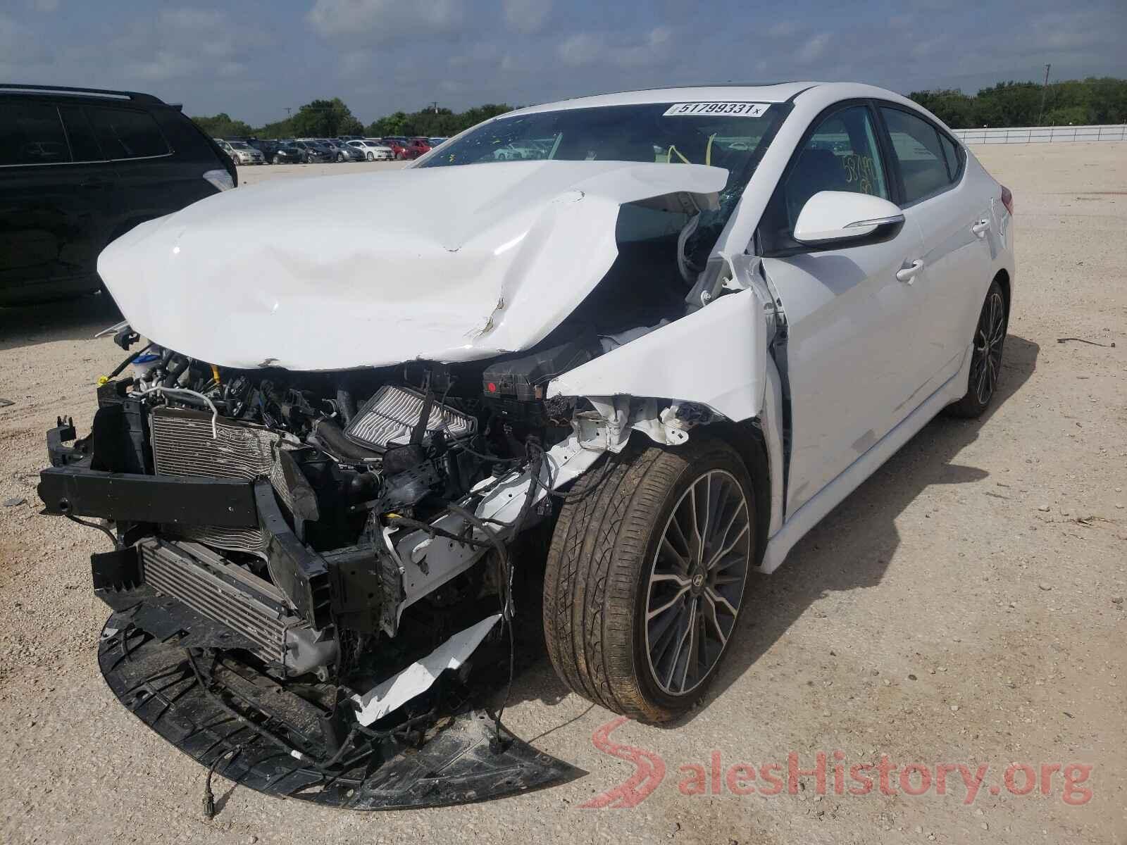 KMHD04LB0JU587490 2018 HYUNDAI ELANTRA