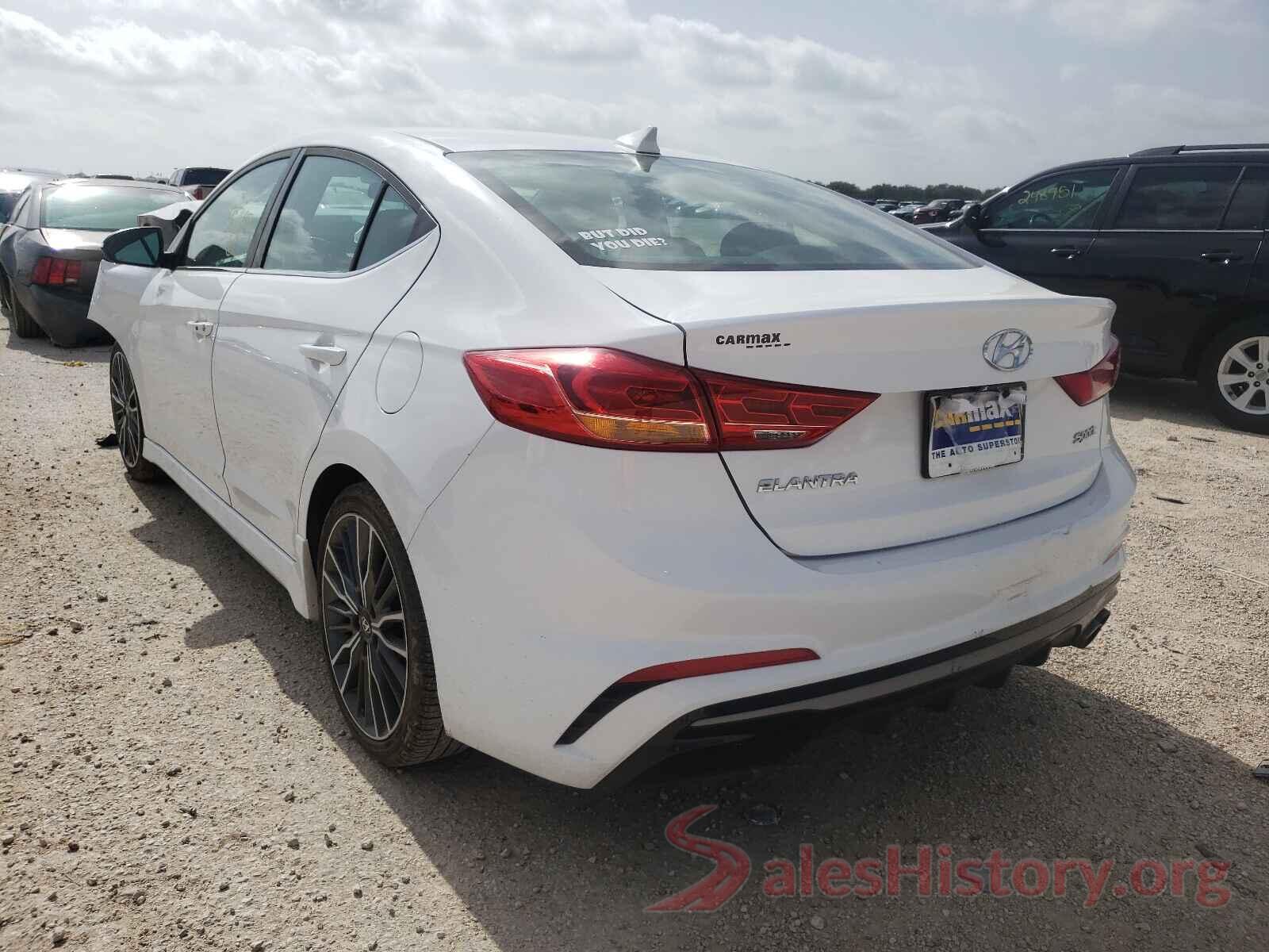 KMHD04LB0JU587490 2018 HYUNDAI ELANTRA