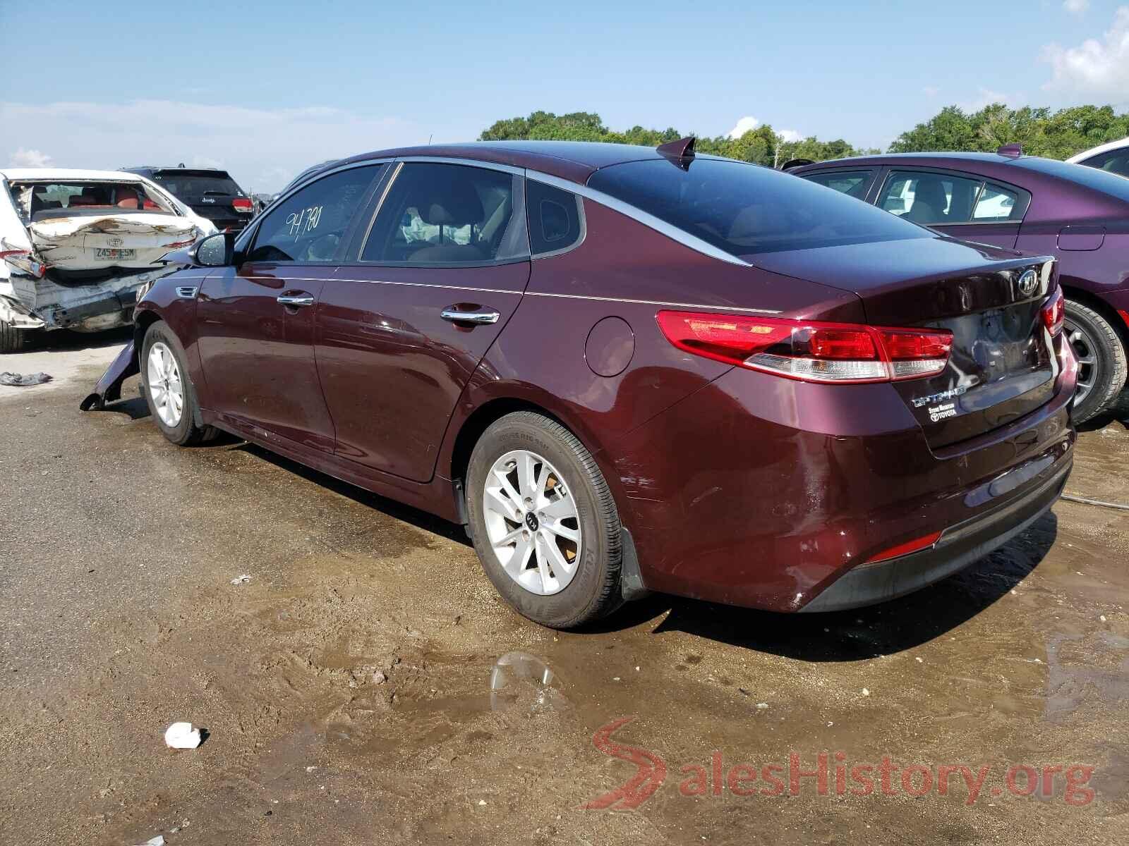 5XXGT4L3XGG099843 2016 KIA OPTIMA