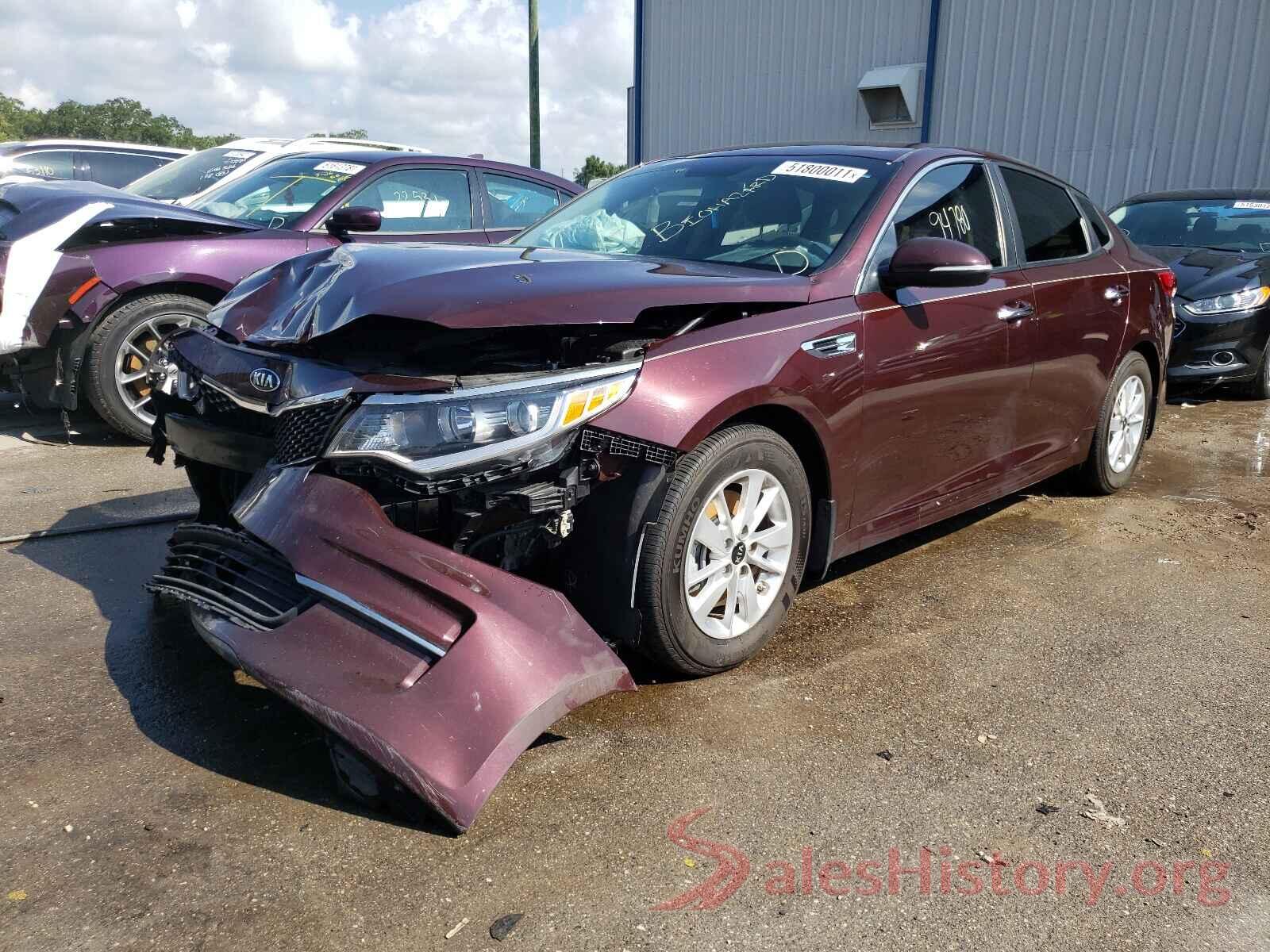 5XXGT4L3XGG099843 2016 KIA OPTIMA