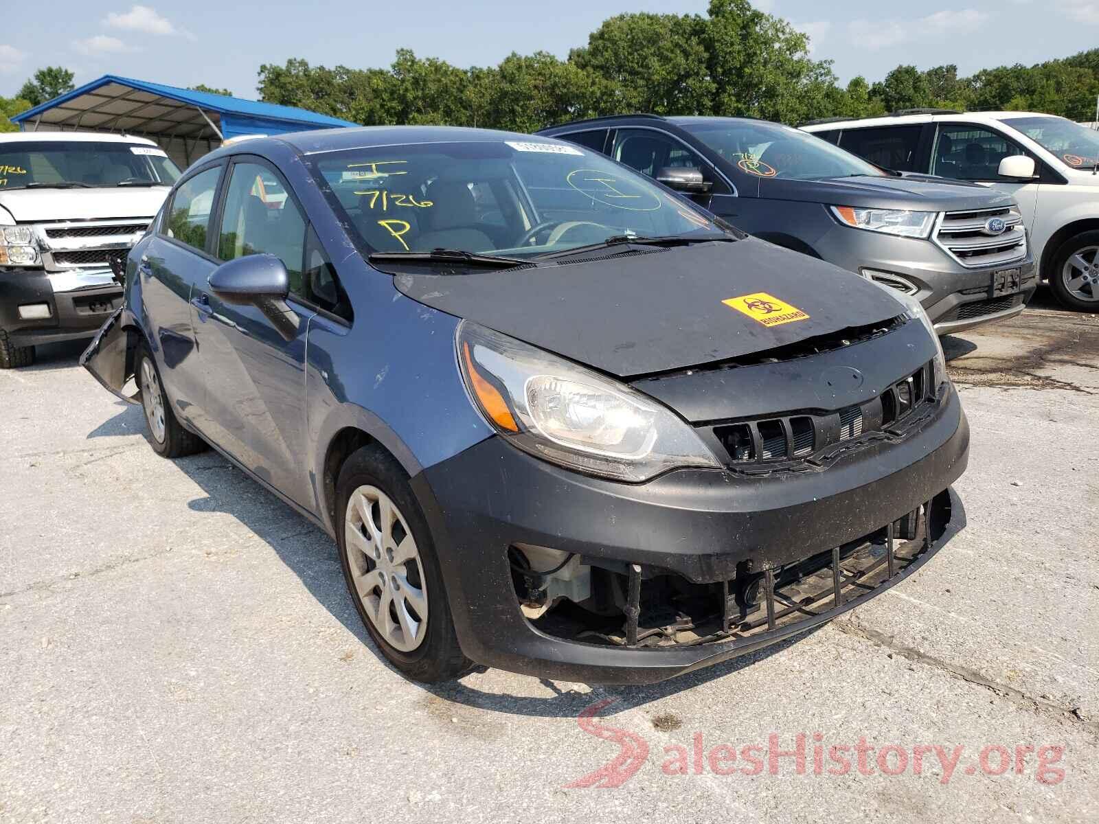 KNADM4A35G6559327 2016 KIA RIO