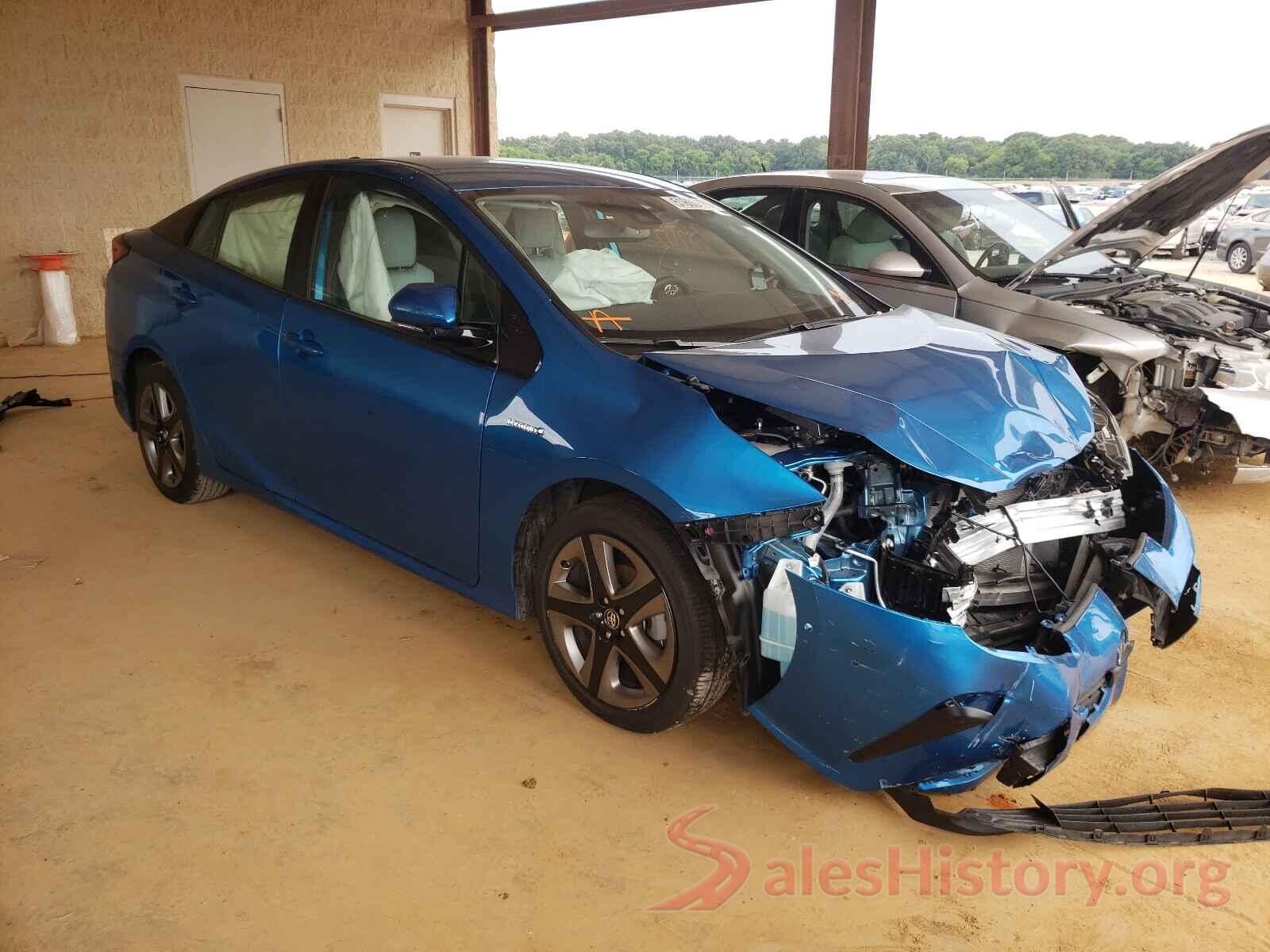 JTDKARFU9K3090951 2019 TOYOTA PRIUS