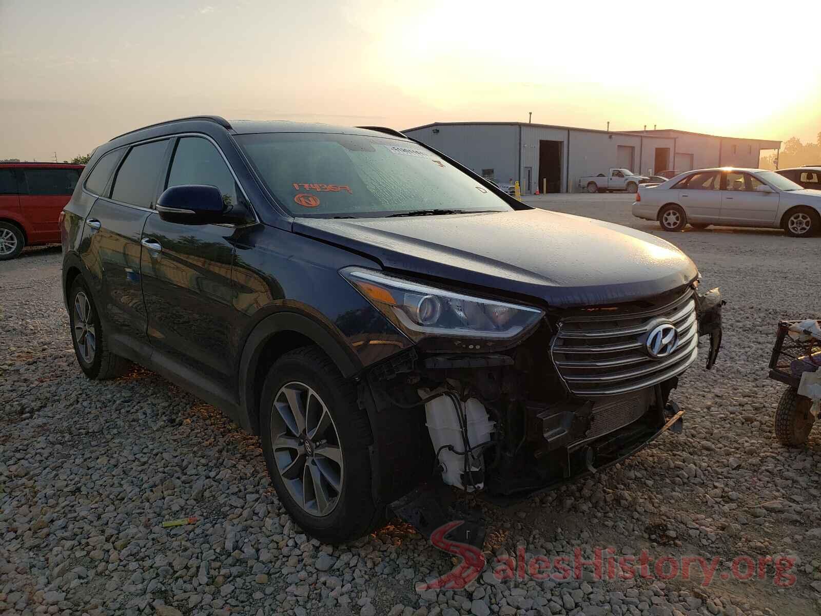 KM8SN4HF2HU174307 2017 HYUNDAI SANTA FE