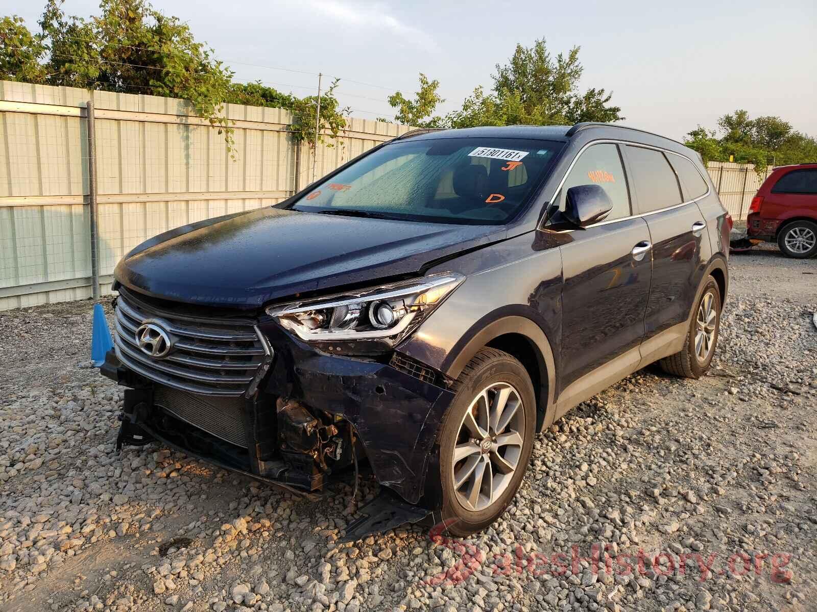 KM8SN4HF2HU174307 2017 HYUNDAI SANTA FE